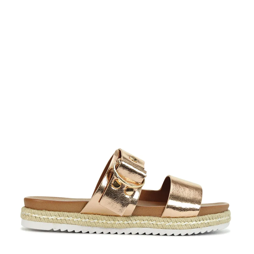 TITAN BUCKLE SLIDE SANDAL Heart Glow Park Day