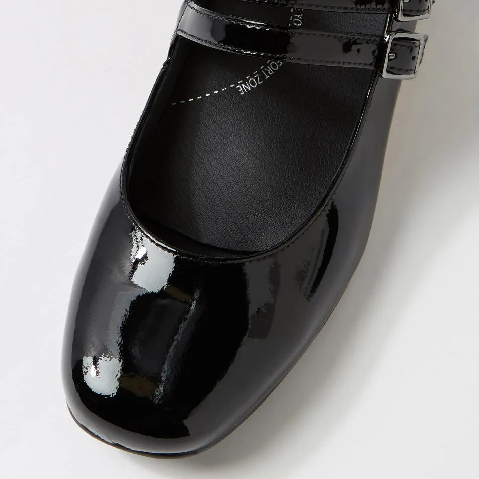 Clean Lines Camo Mode ZIERA KAROLY BLACK PATENT