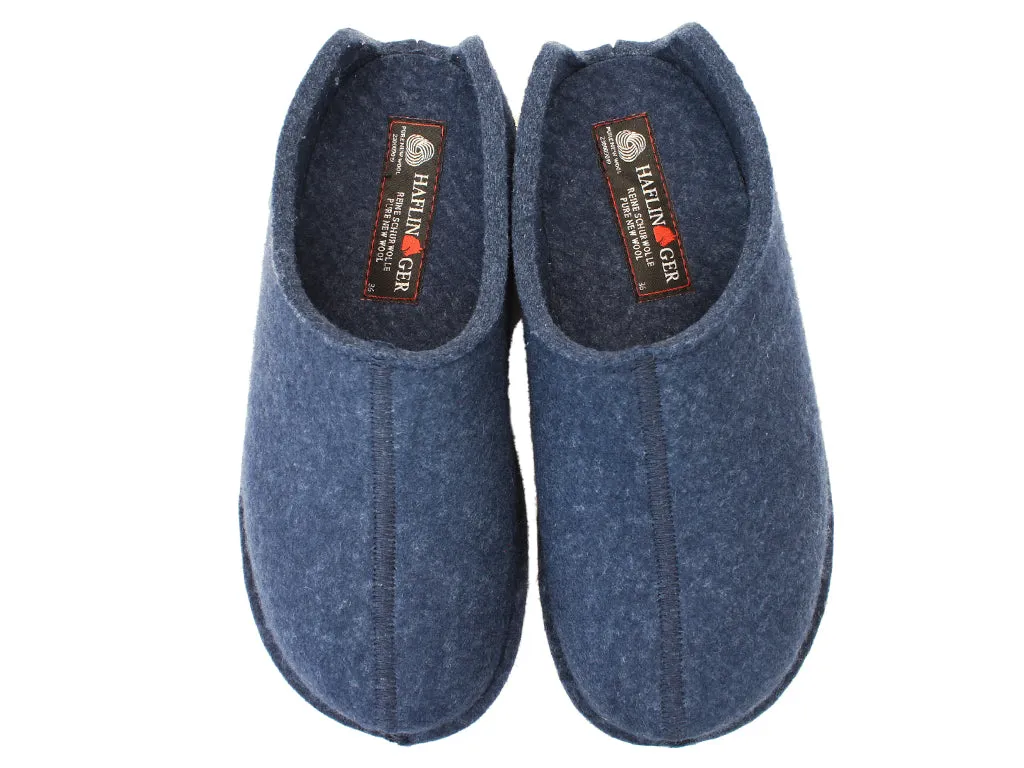 Street Mood Haflinger Slippers Flair Smily Jeans