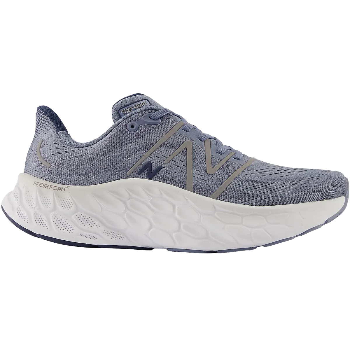 Men's Fresh Foam X More v4 Splendid durability running with a GPS tracker