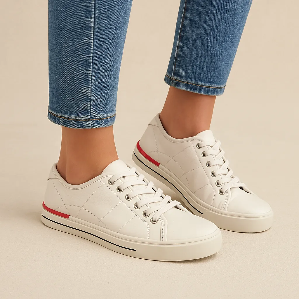 ZIERA ASHLEEN WHITE Ventilated