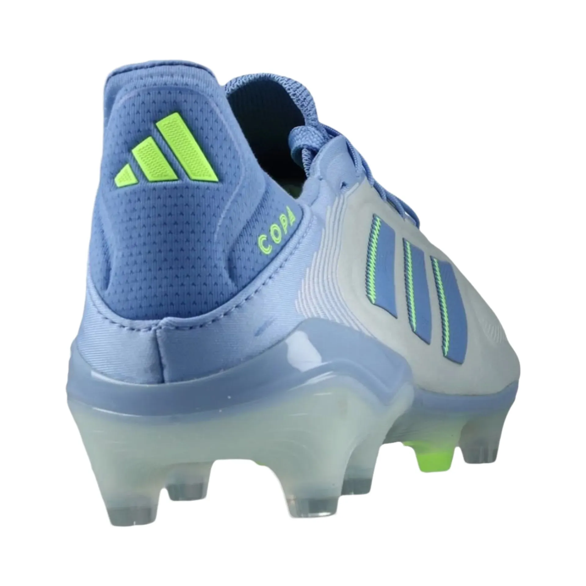Secure fit Morning Training adidas Copa Pure III Elite FG (Blue/Lucid Lemon)