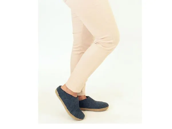 Glerups Slippers open heel Denim Quick Comfort
