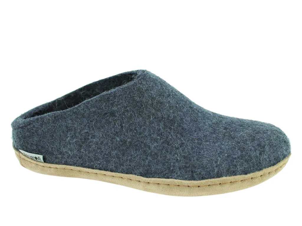 Glerups Slippers open heel Denim Durable