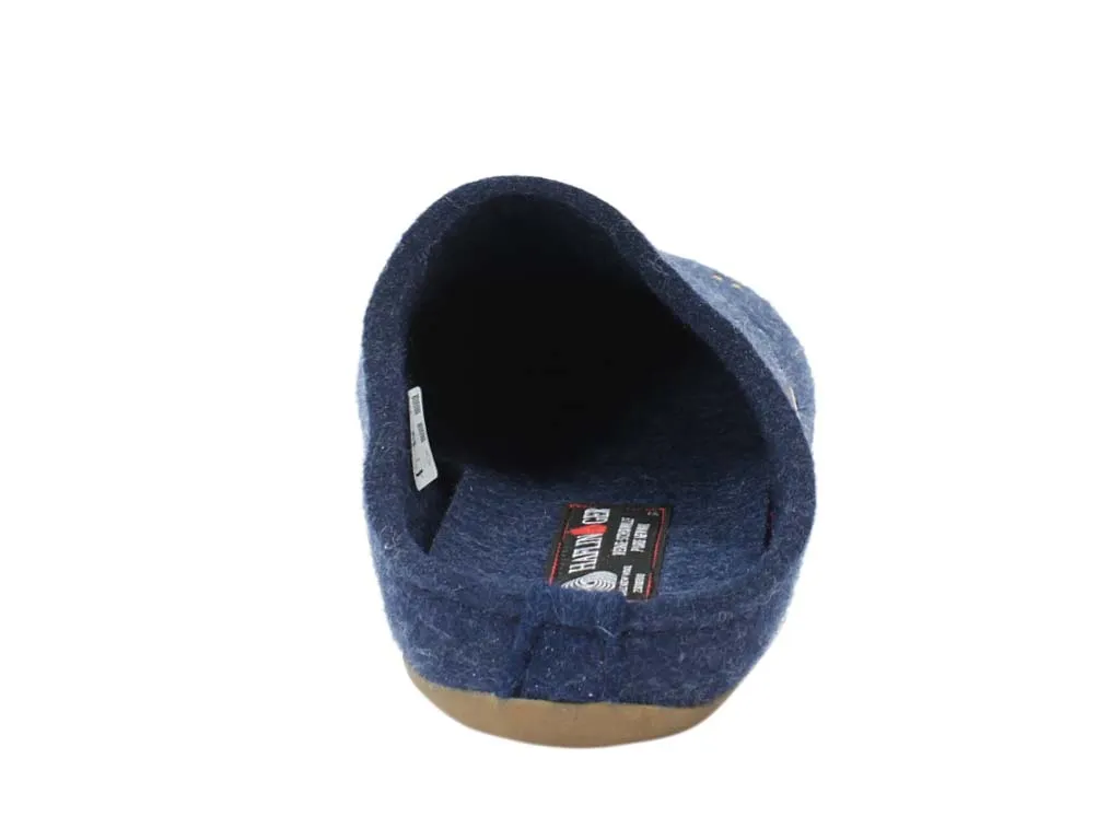 Cushioned Insole Haflinger Slippers Everest Butterflies Jeans