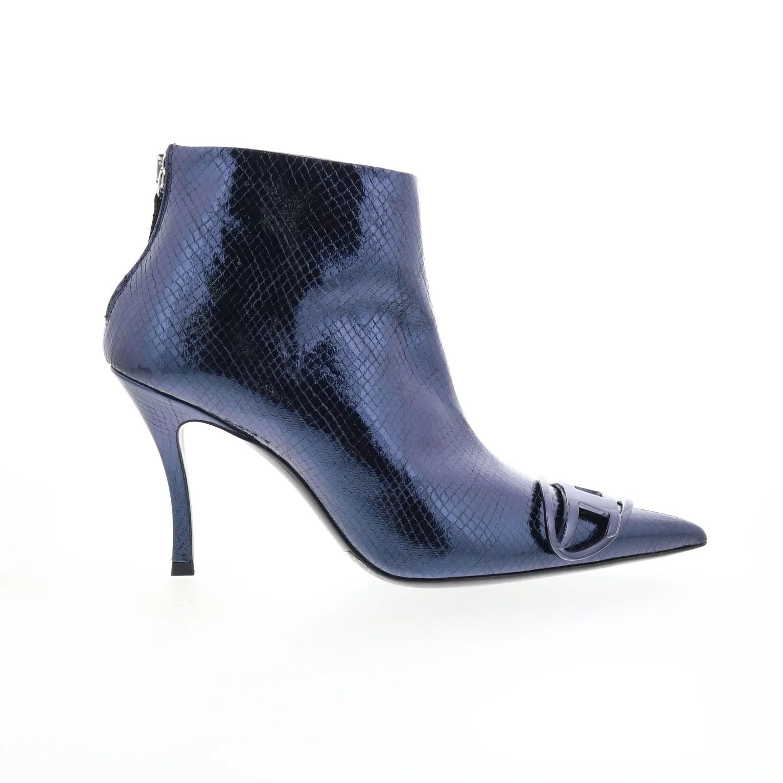 Diesel D-Venus AB Y03323-P6356-T6067 Womens Blue Ankle & Booties Boots Warm And Comfortable Rough Trail