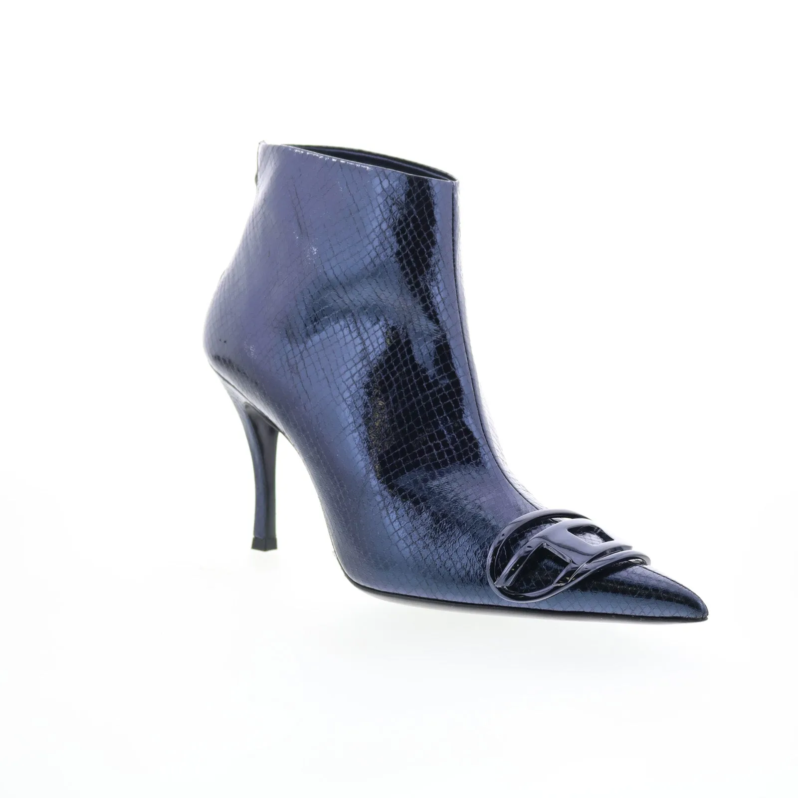 Weather resistant Diesel D-Venus AB Y03323-P6356-T6067 Womens Blue Ankle & Booties Boots