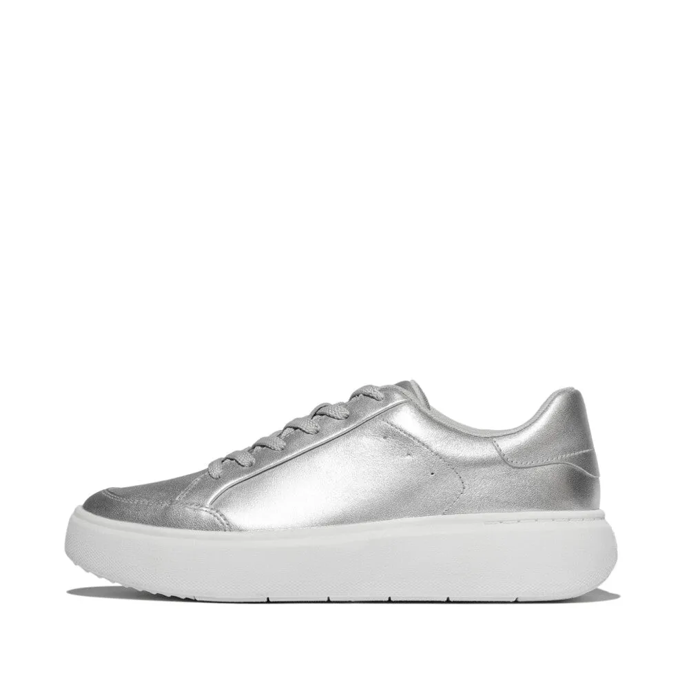 RTG Metallic-Leather Trainers Field Fast