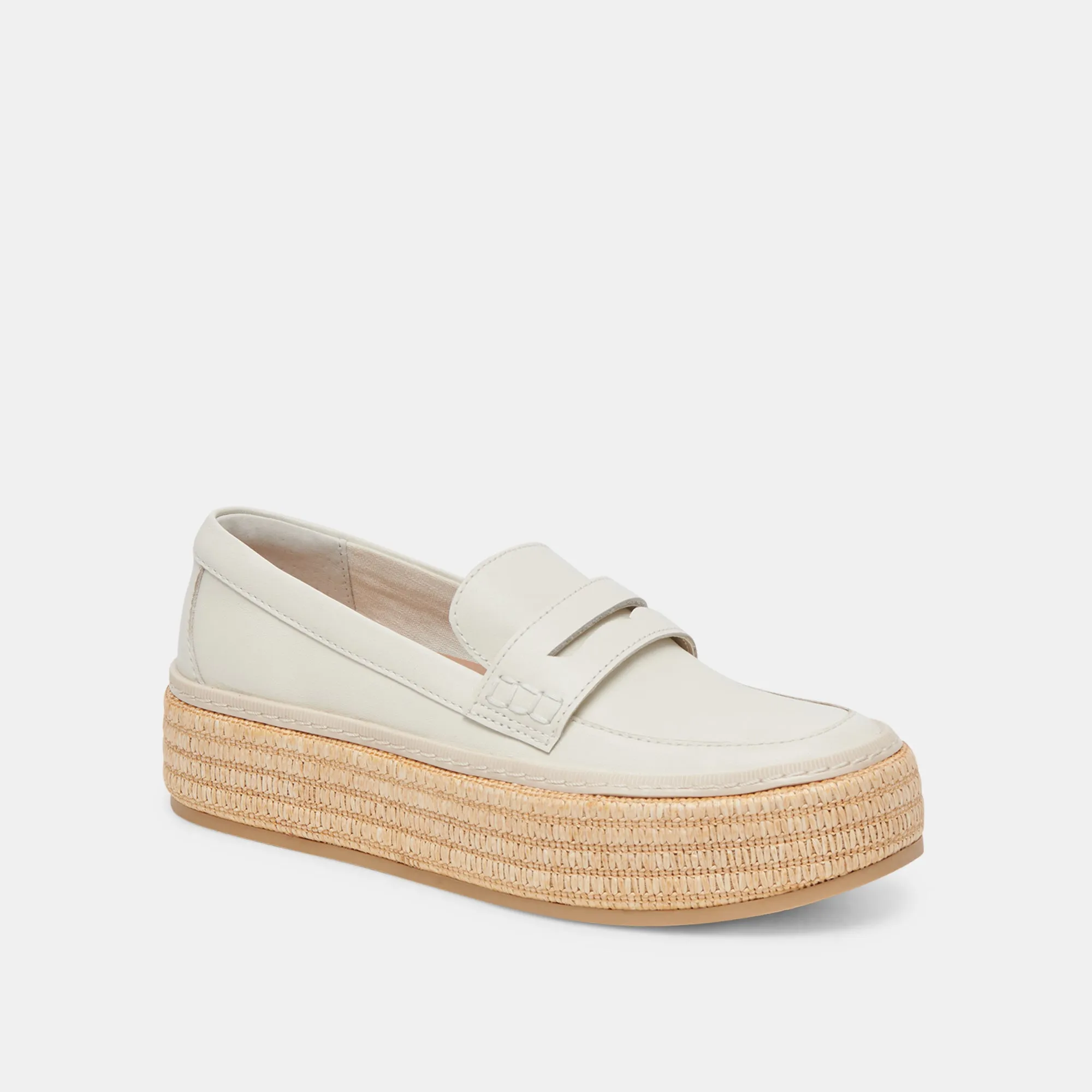 Travel Step Cloud Soft RANNA LOAFERS IVORY LEATHER