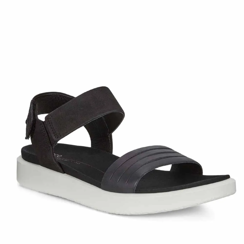 Ecco Flowt Black Lightweight Comfort Back Help