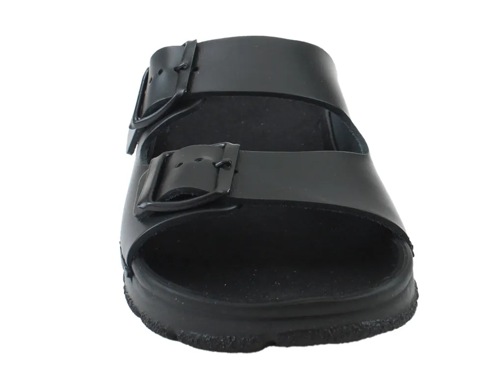 Step In OmaKing Meeliku Classic leather sandals black