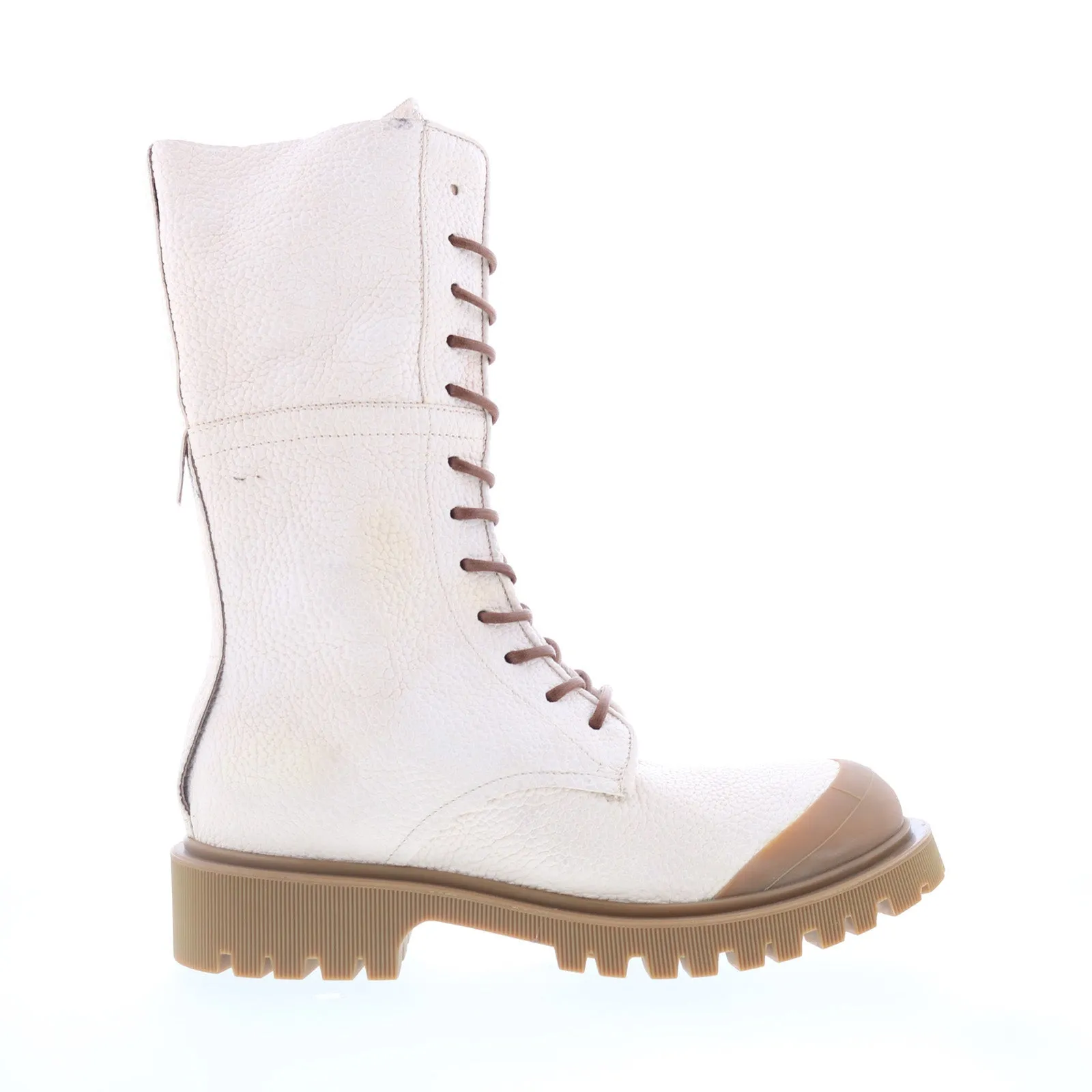 city commute urban commuting A.S. 98 Trevy Womens Beige Leather Zipper Casual Dress Boots