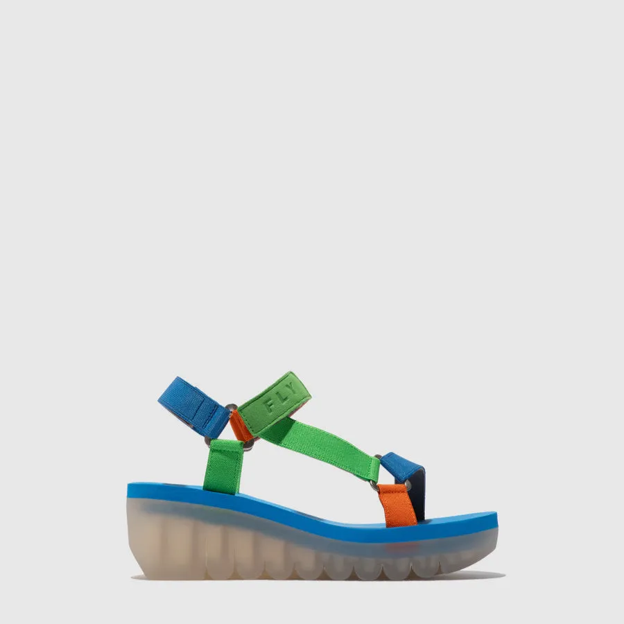 FLY LONDON YEFA PISTACHIO MULTI COLOR AZURRE Road Trip