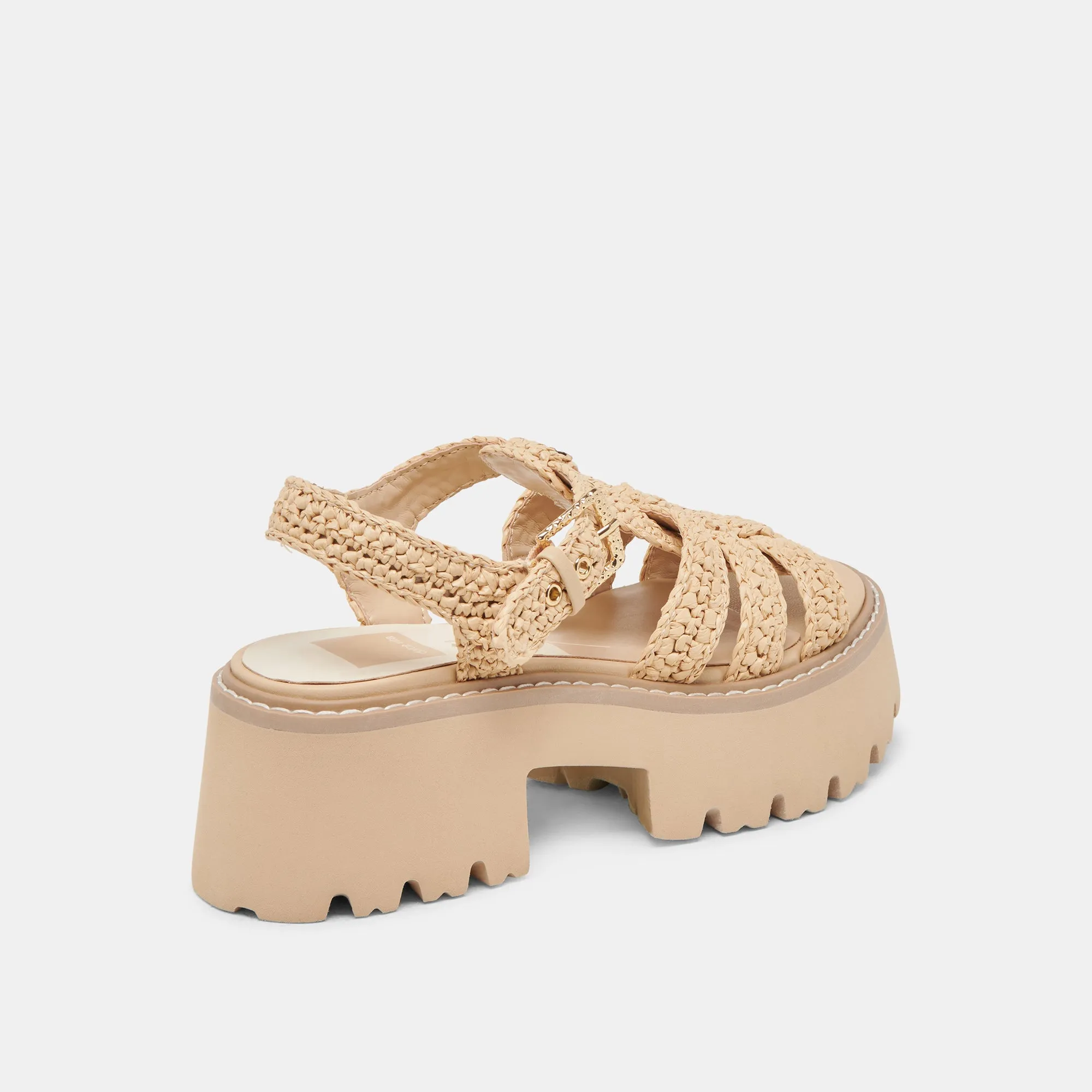 Beach Fun LATICE SANDALS LT NATURAL KNIT