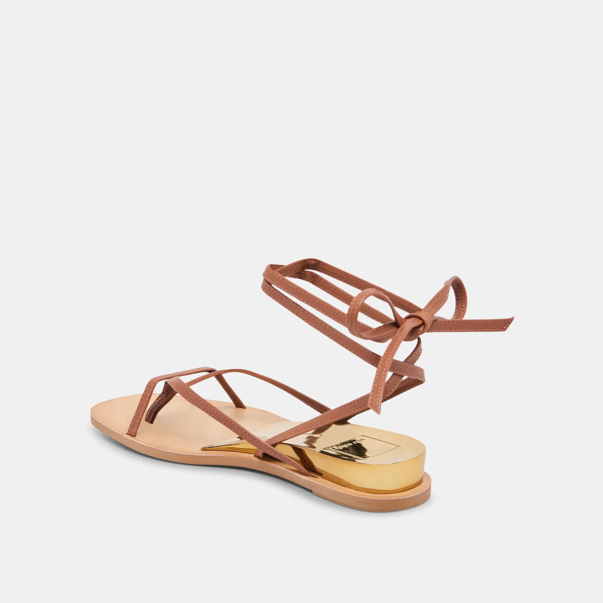 RUDIE SANDALS COGNAC LEATHER ethnic touch Versatile Comfort
