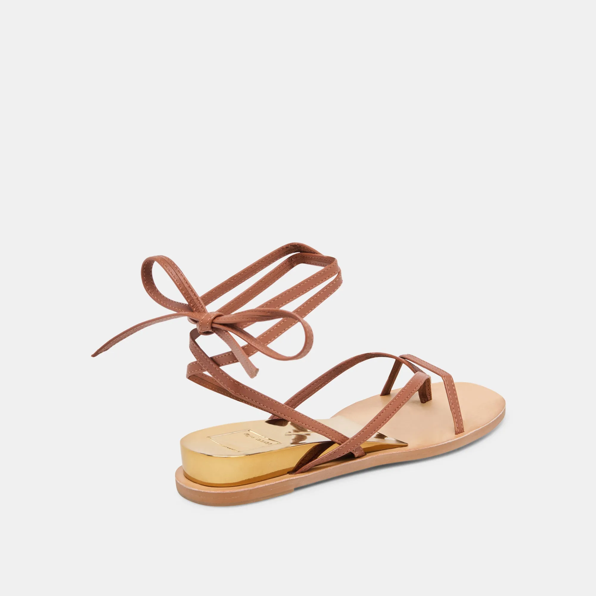 Easy Posture Quick Dry Shoes RUDIE SANDALS COGNAC LEATHER