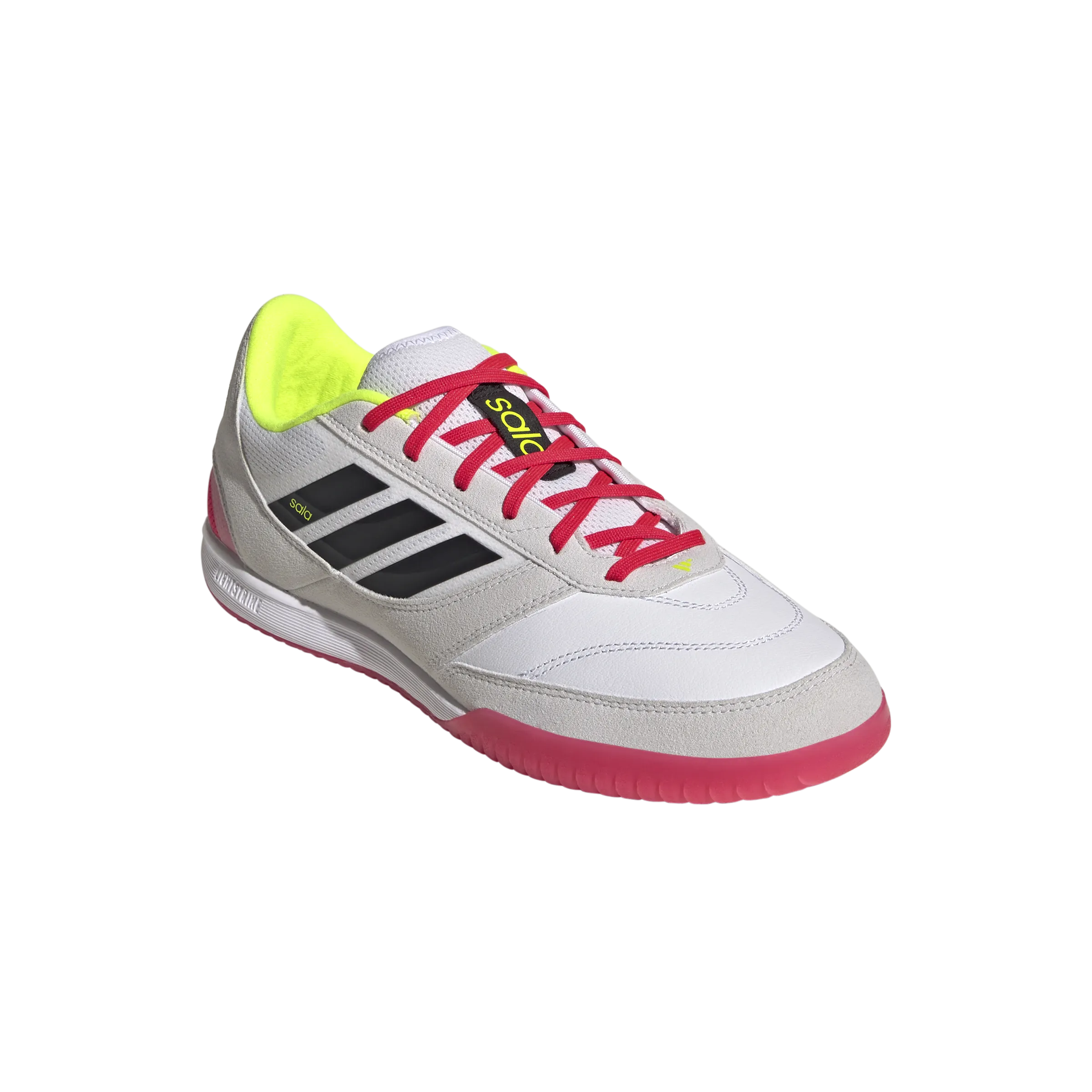 Perfect Fit Adidas Top Sala Competition 2 IN Indoor Football Shoes (Cloud White/Core Black/Grey One)