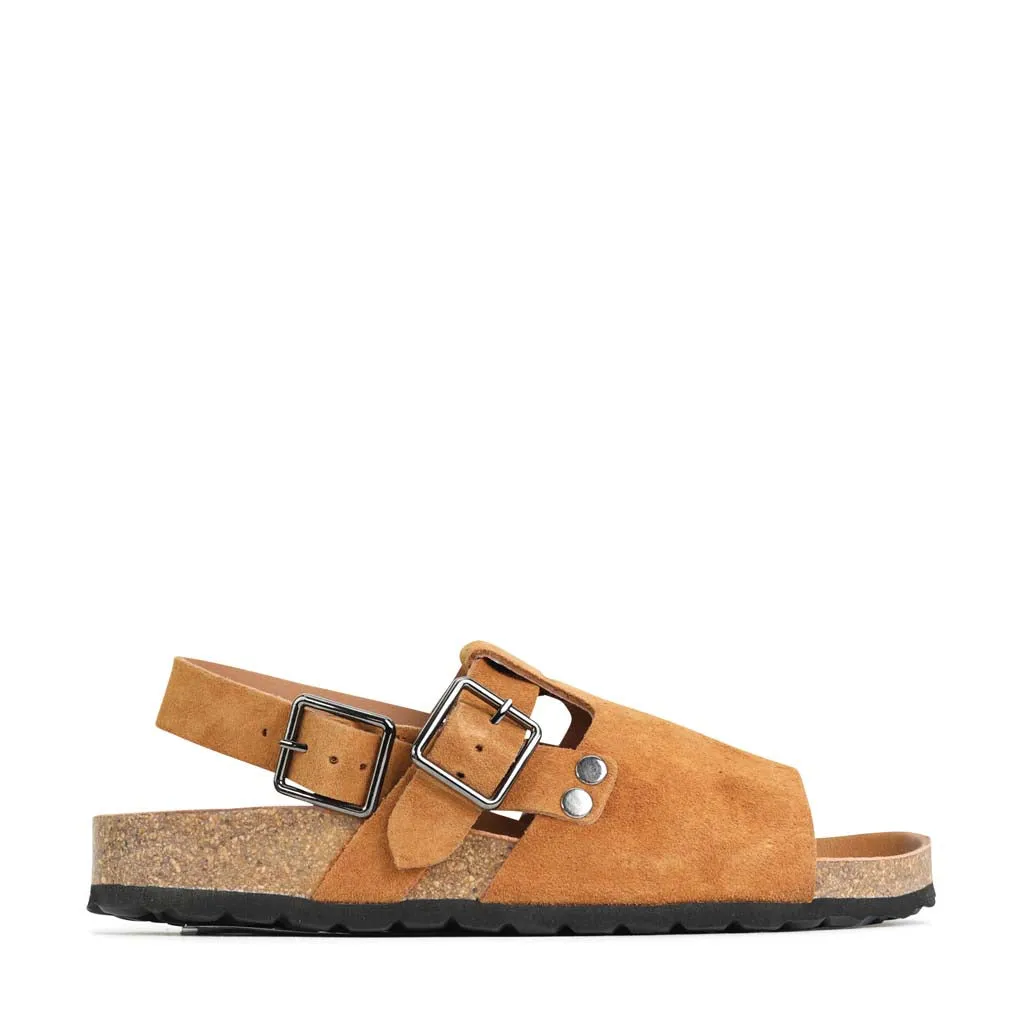 waterproof - breathable membrane GIANN CROSSOVER STRAP SANDALS LEATHER