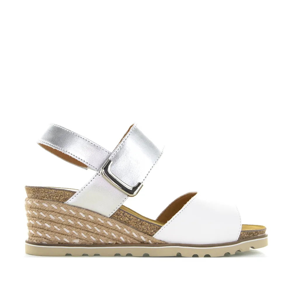 LE SANSA EVITA WHITE SILVER Easy traction Pink