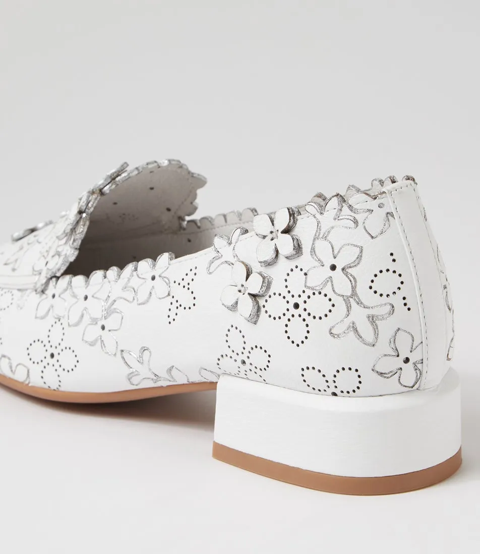 Swift Stride DJANGO & JULIETTE VALVOS WHITE SILVER
