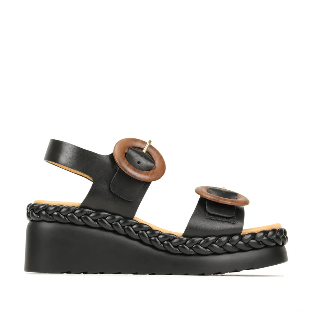Relaxed Outdoor Footwear All Season EOS MENORCA BLACK