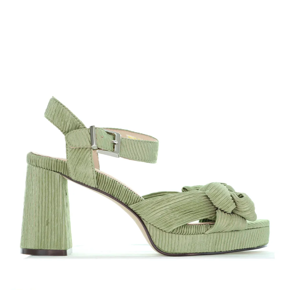 Classic White Heels Satin Wedding Shoes BRESLEY SAM SAGE