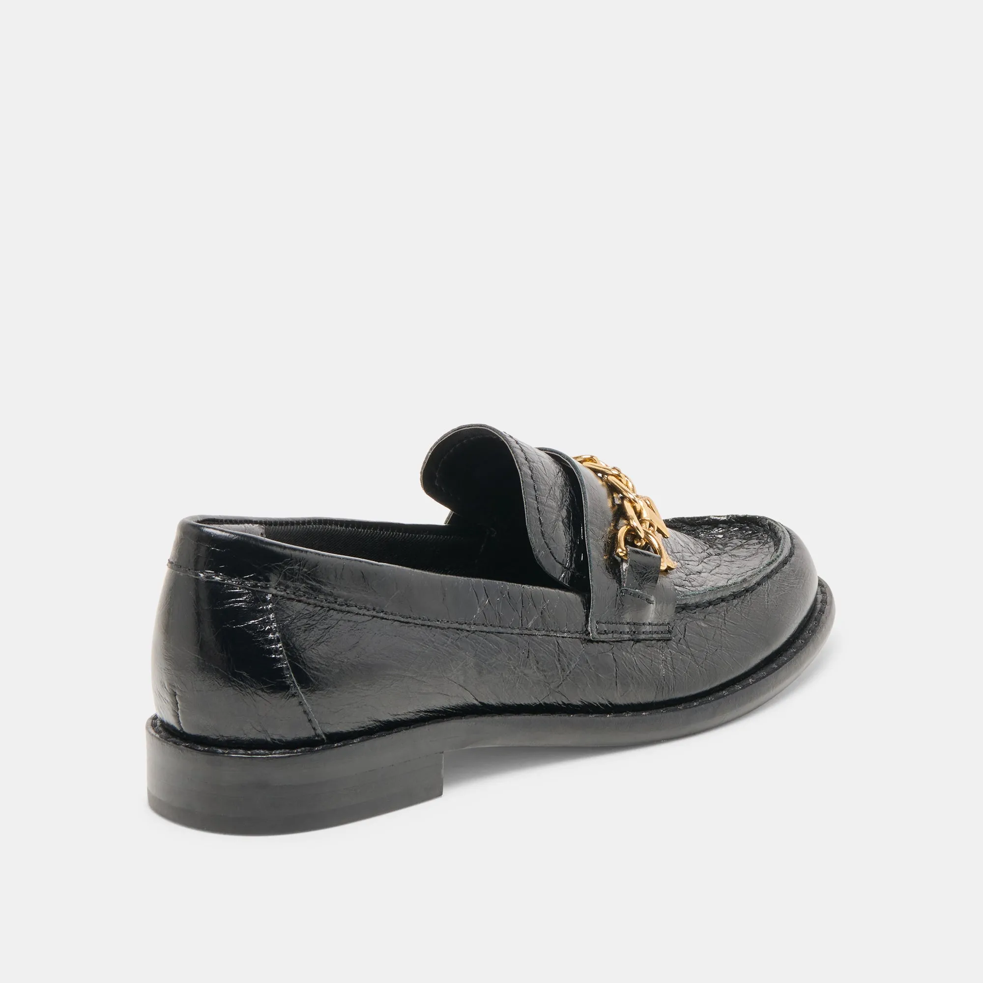 Loafer Style Charity Step WAYLEN LOAFERS MIDNIGHT CRINKLE PATENT