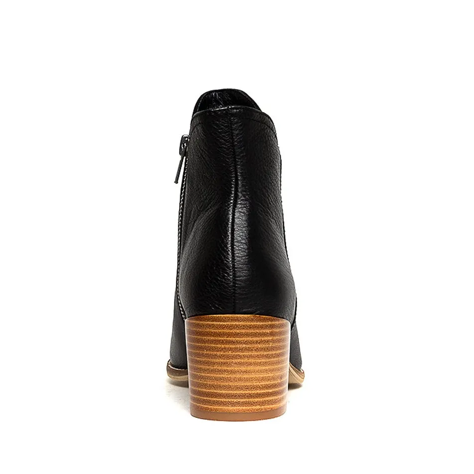DJANGO & JULIETTE MOCKAS BLACK NATURAL Durable Fit Daily Commuter