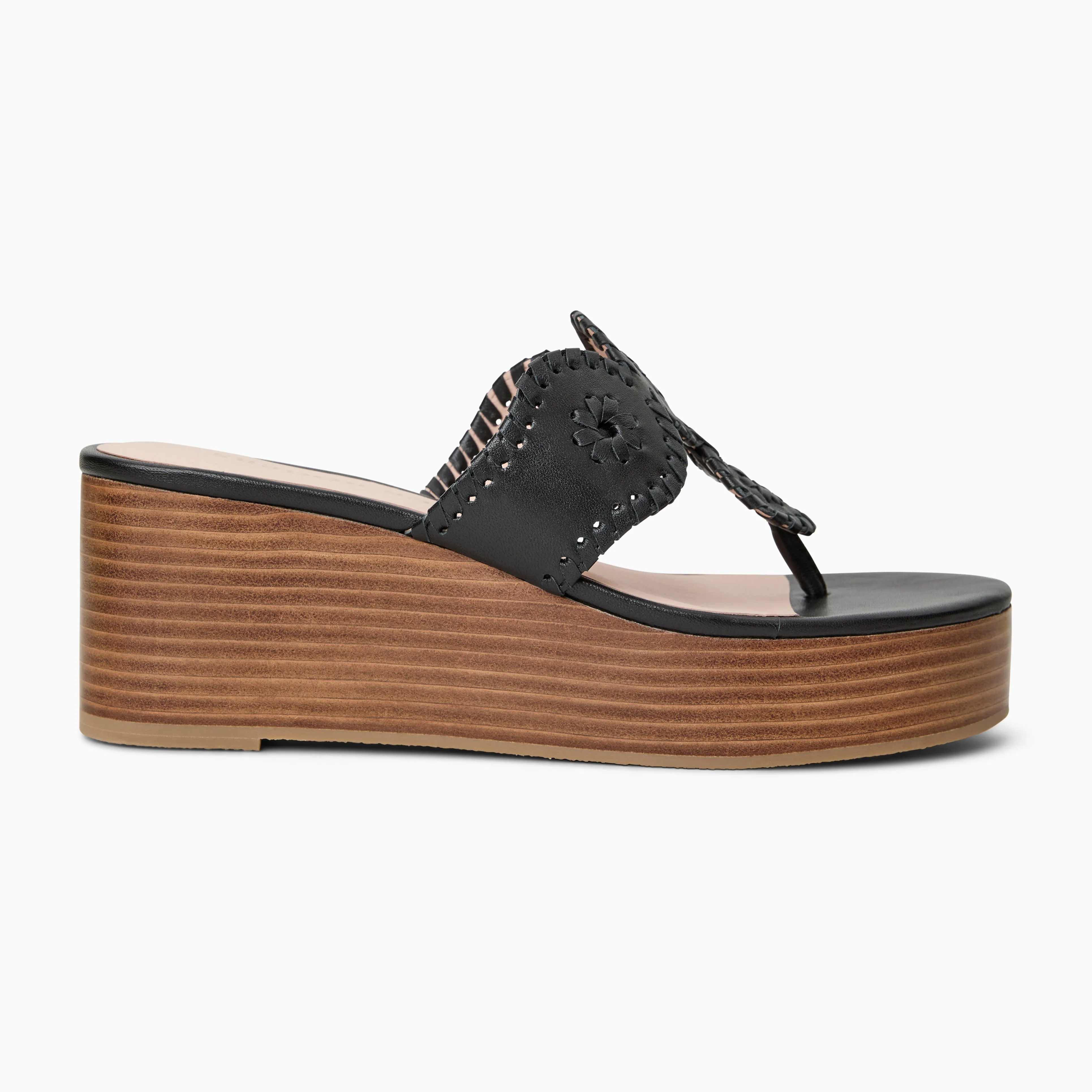 Kimberly Mid Wedge Bright Gold