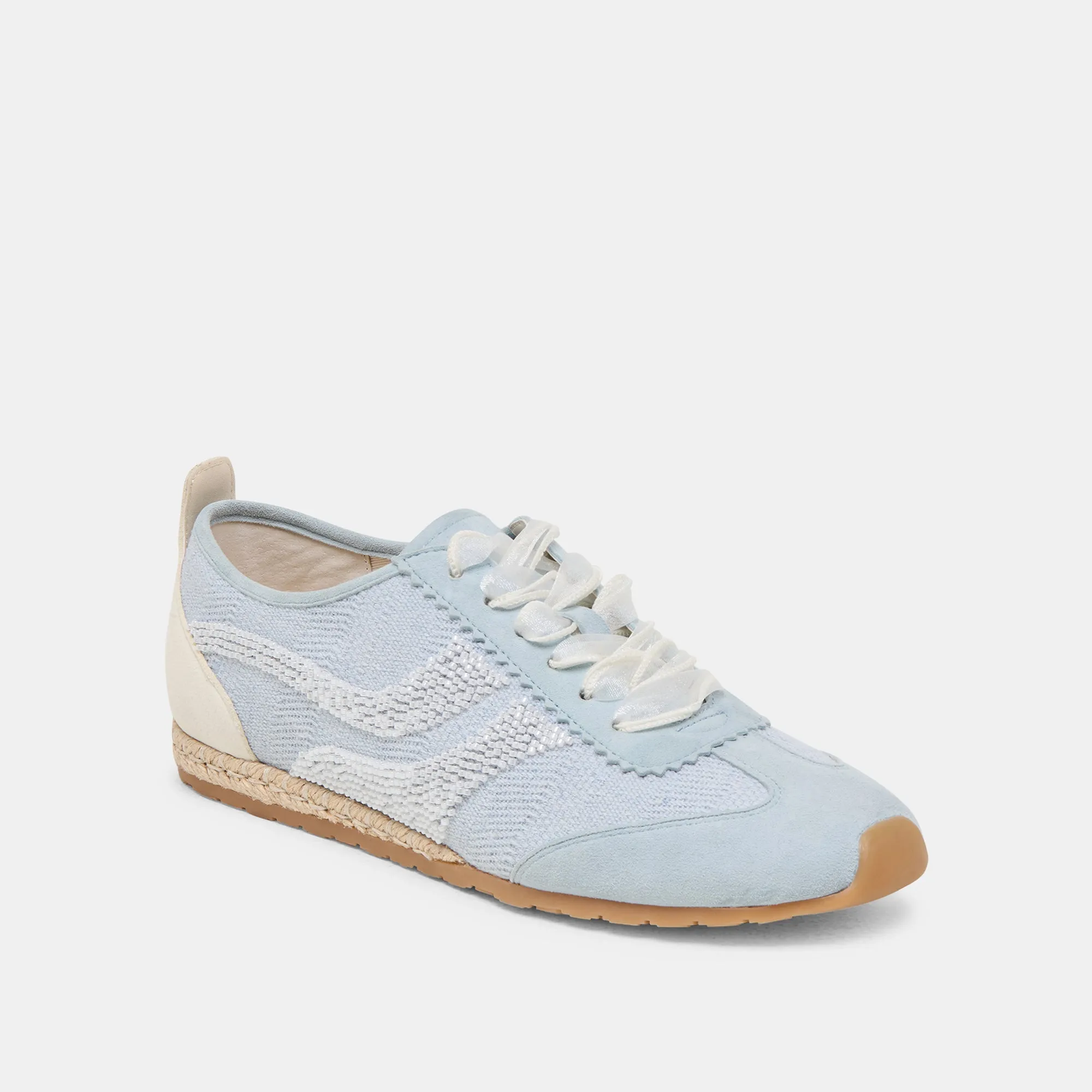 Insole Tech DREAM BEAD SNEAKERS BLUE MULTI BURLAP
