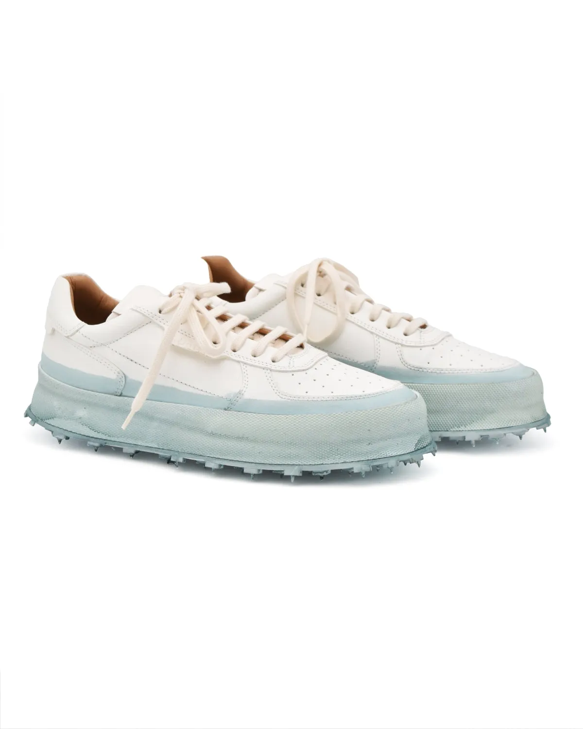 Shoto Light Blue Dip Dyed Sneaker World Step mesh construction