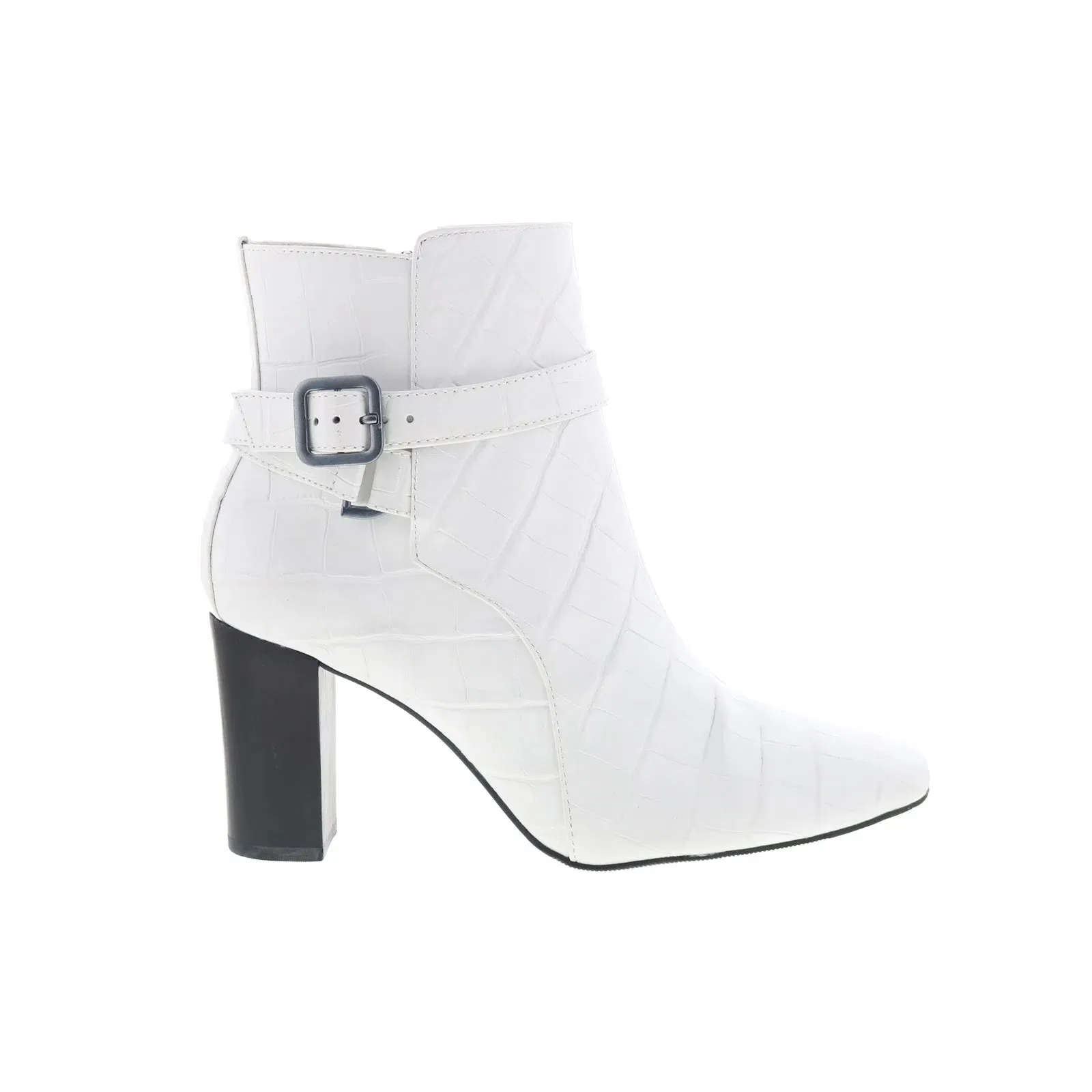 Trendy Design Johnston & Murphy Barbara 78-56504 Womens White Ankle & Booties Boots