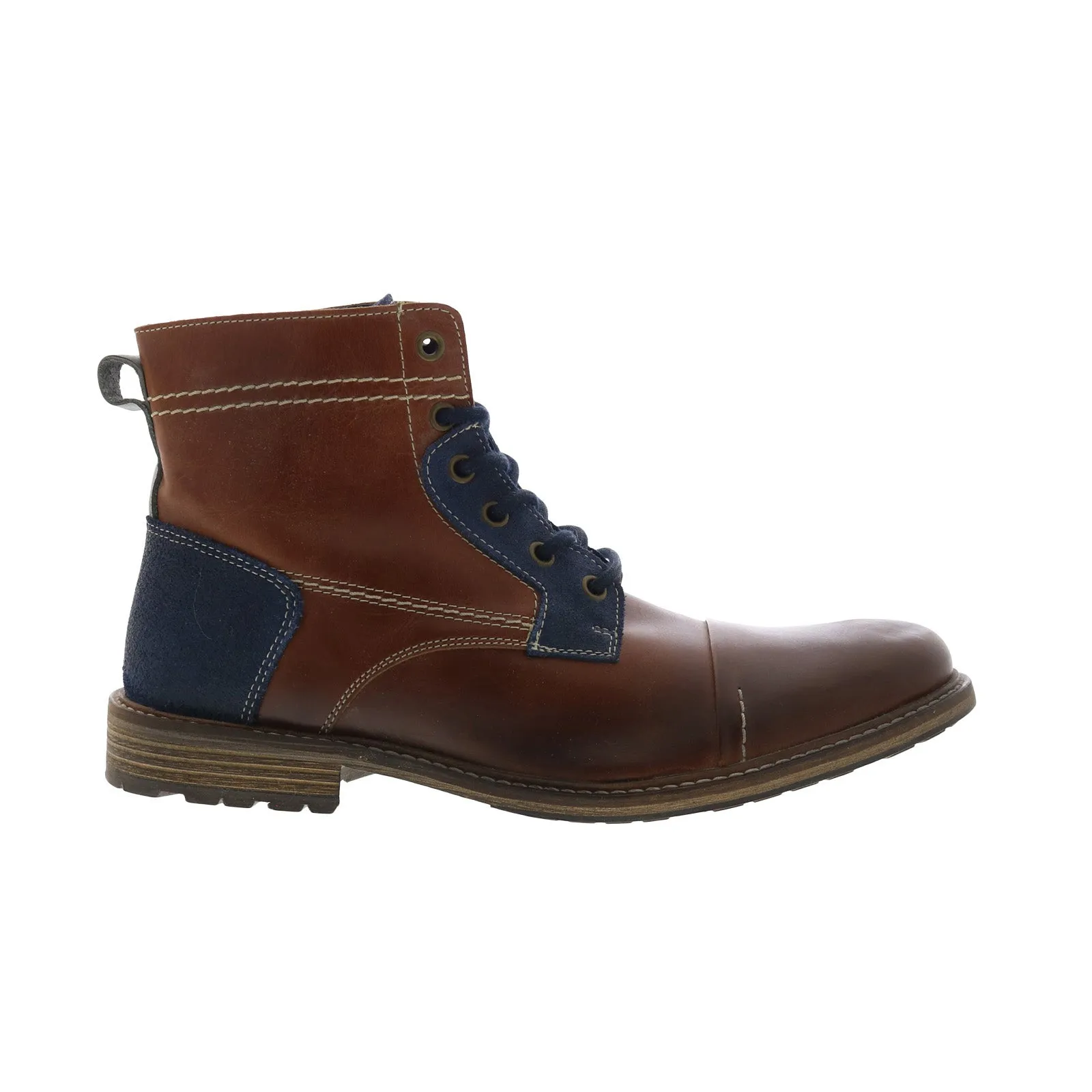 Practical Use Multi-Purpose Parc City Boot Co. Westpoint 022-52 Mens Brown Leather Casual Dress Boots