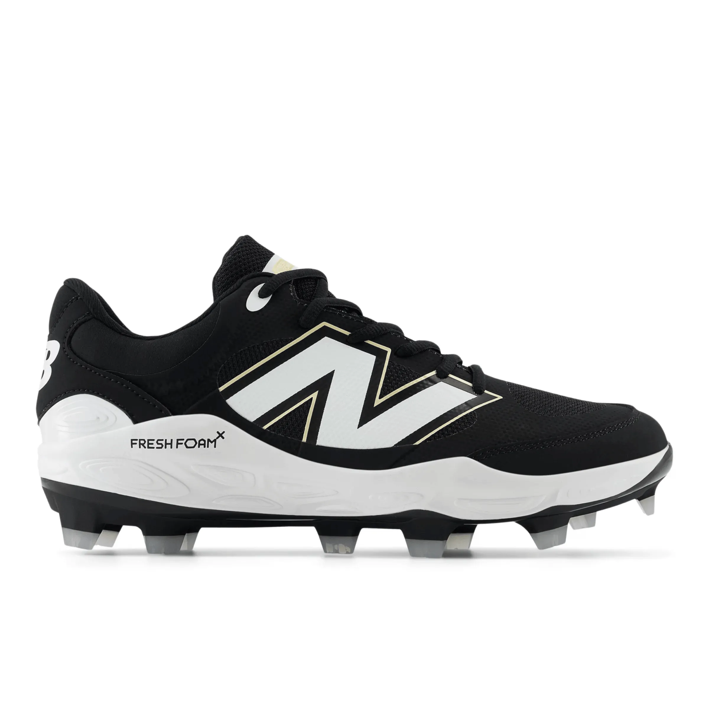 New Balance Men's Fresh Foam 3000 v7 Molded Baseball Cleats - Black - PL3000K7 Unique Style Slim Style