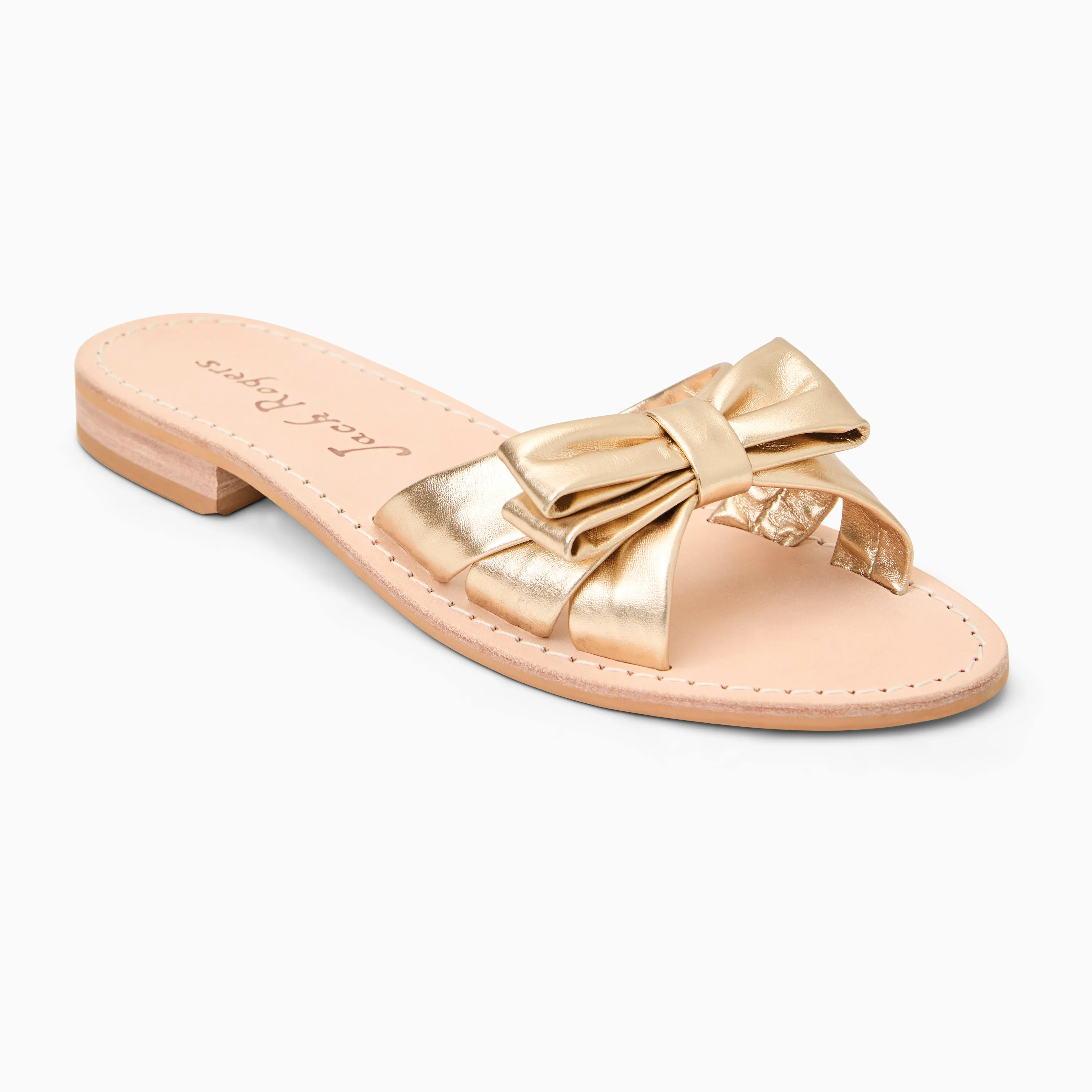 Brightly Bow Sandal White Clean