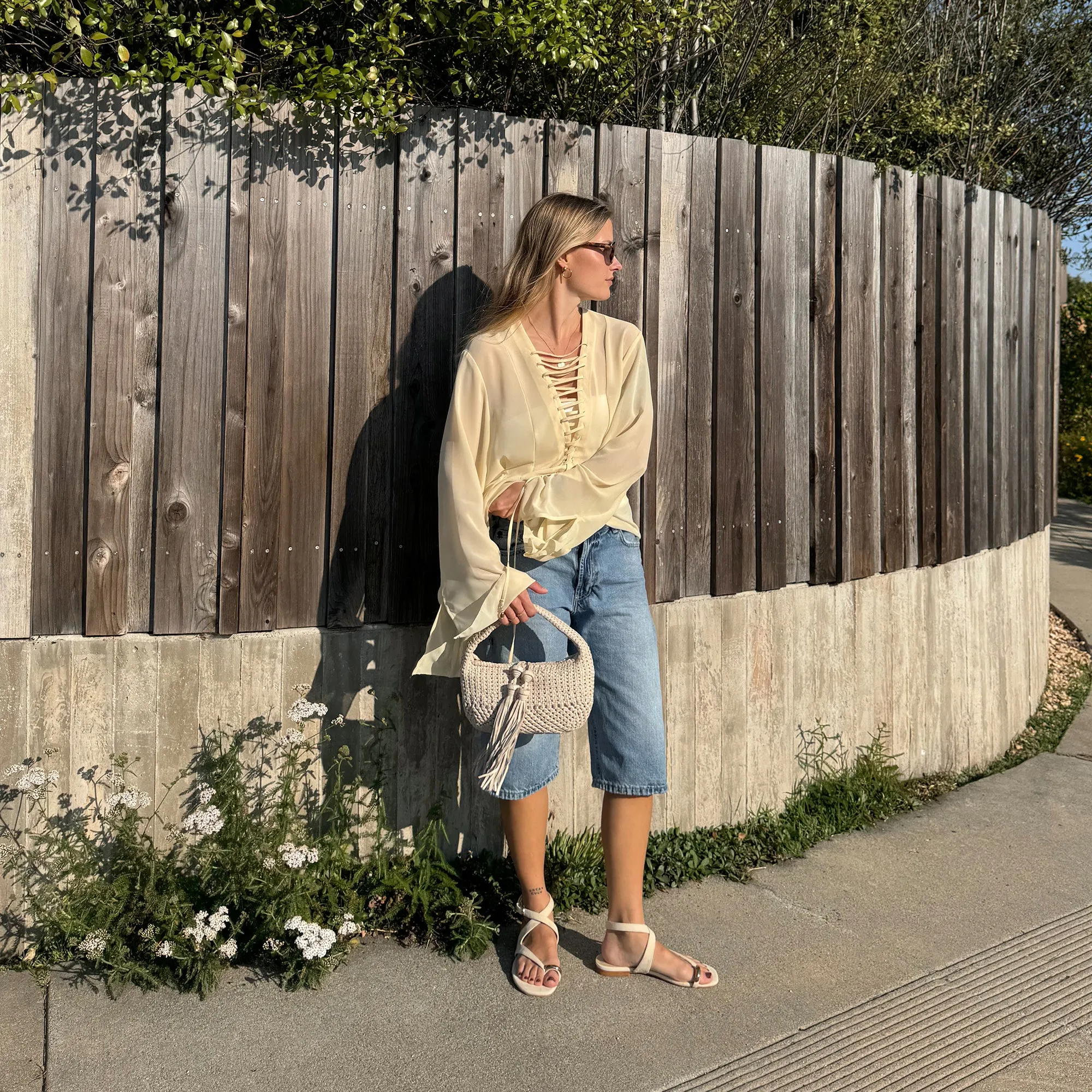 EARLA SANDALS NATURAL SUEDE Park Date