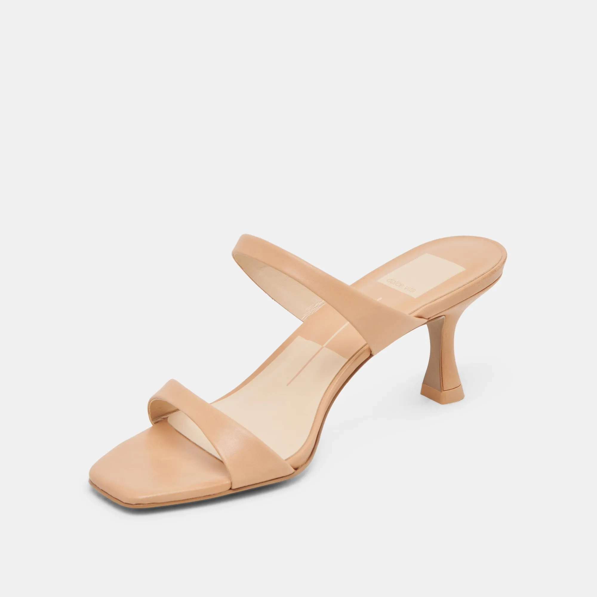 Classic Black Heels GENORA HEELS CAFE LEATHER