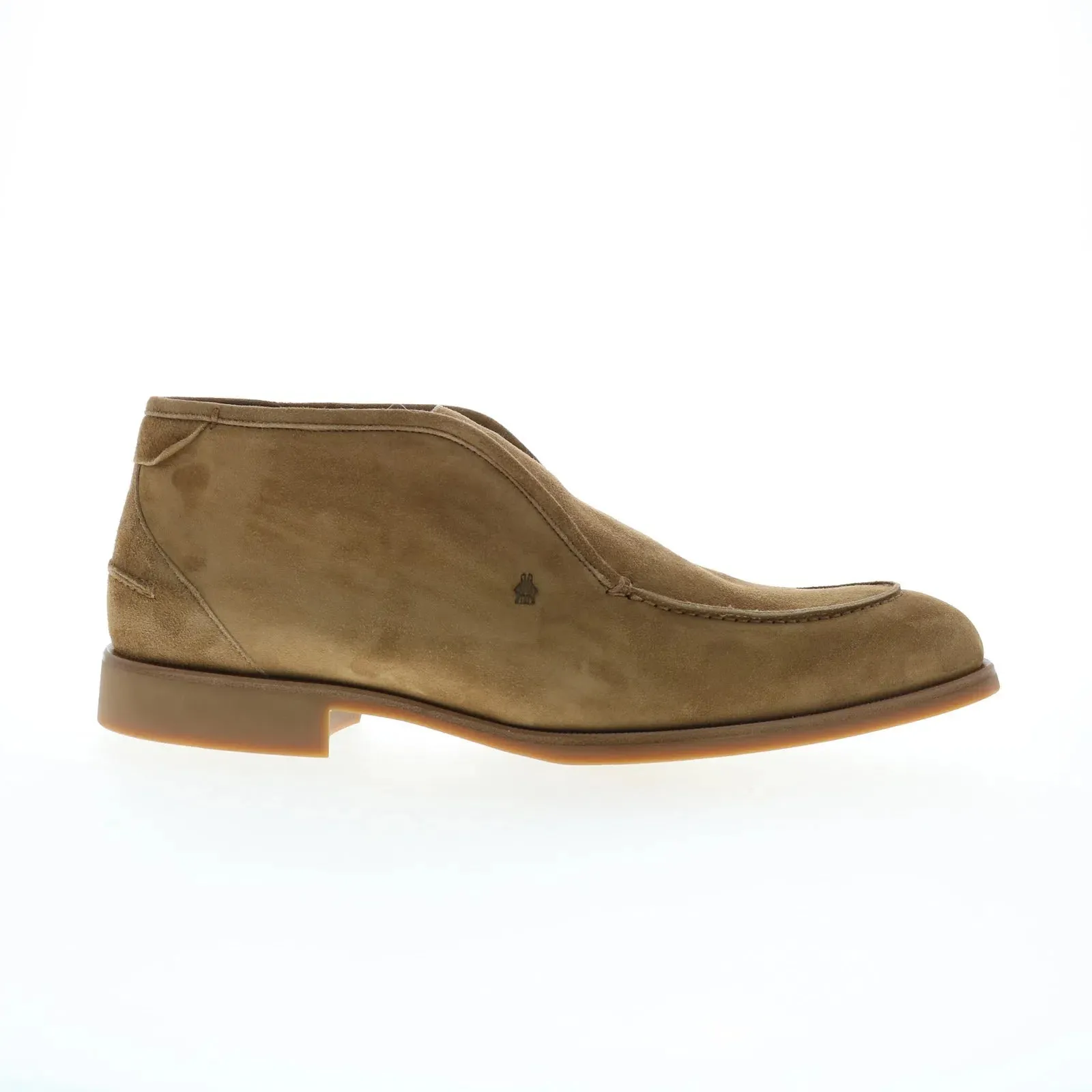 Di Bianco Fidenza Opera Go Rain Mens Brown Suede Slip On Ankle Boots Fashion Choice