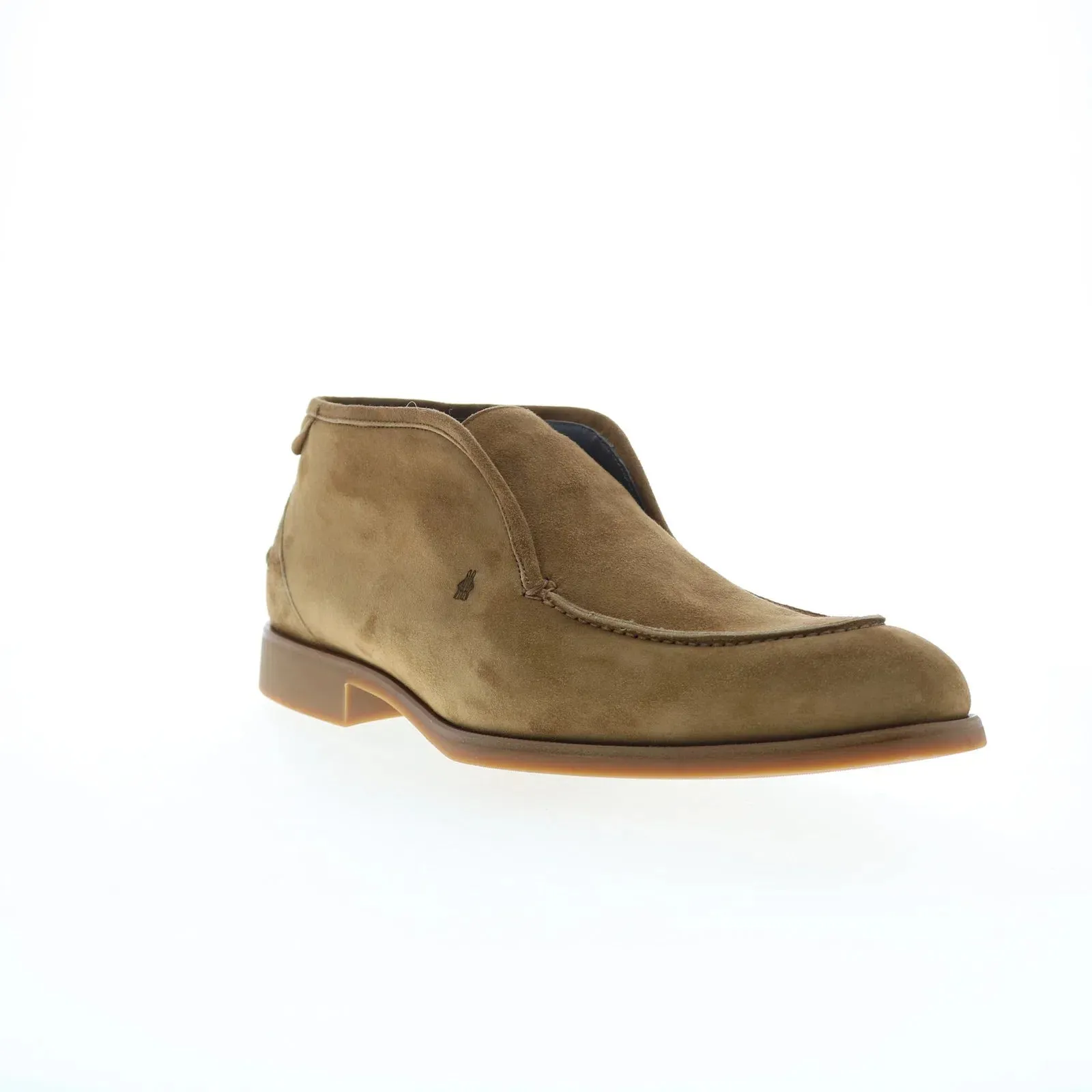 Mid Rise Di Bianco Fidenza Opera Go Rain Mens Brown Suede Slip On Ankle Boots