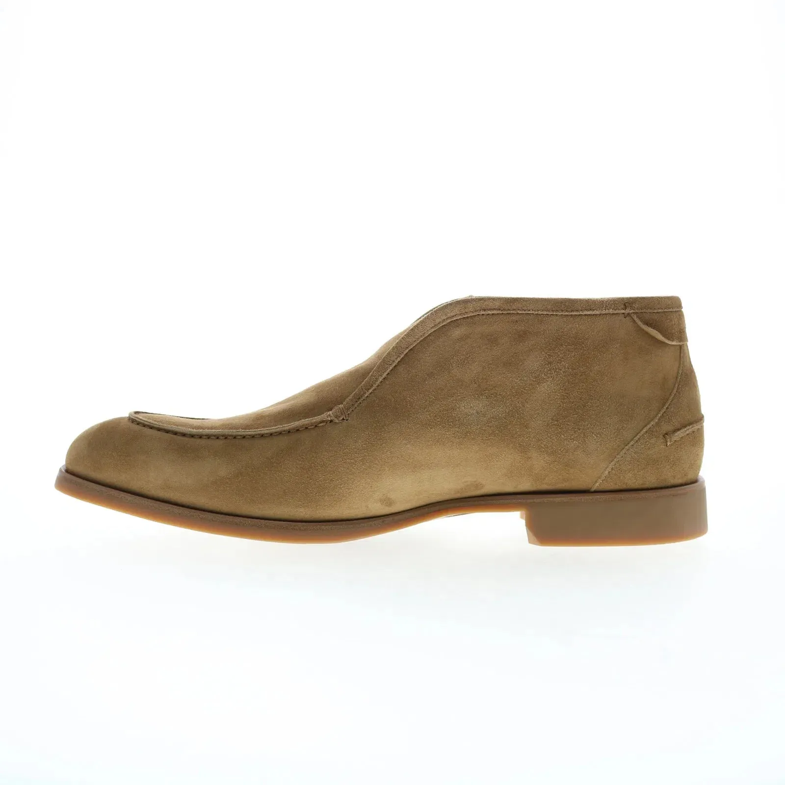 Traction Sole Di Bianco Fidenza Opera Go Rain Mens Brown Suede Slip On Ankle Boots