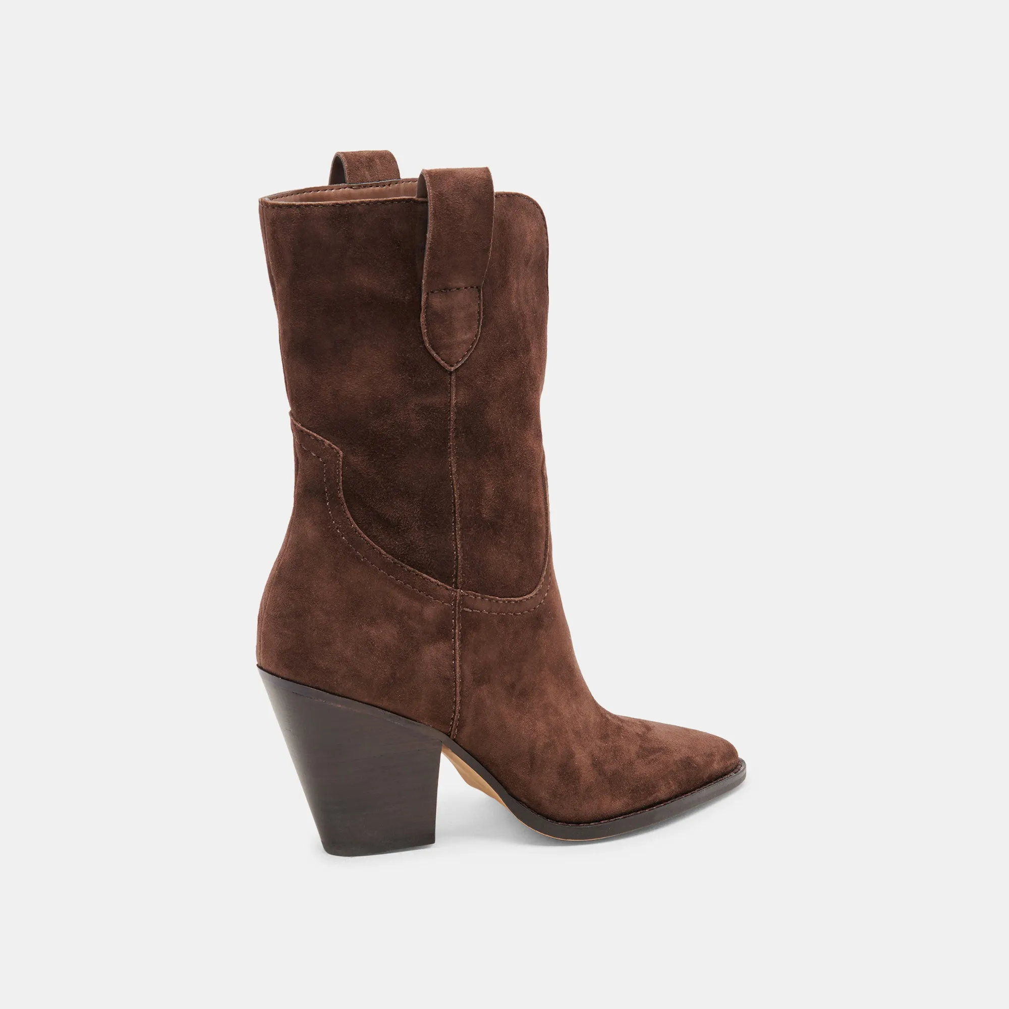 Summer Friendly JESSEY BOOTS DK BROWN SUEDE