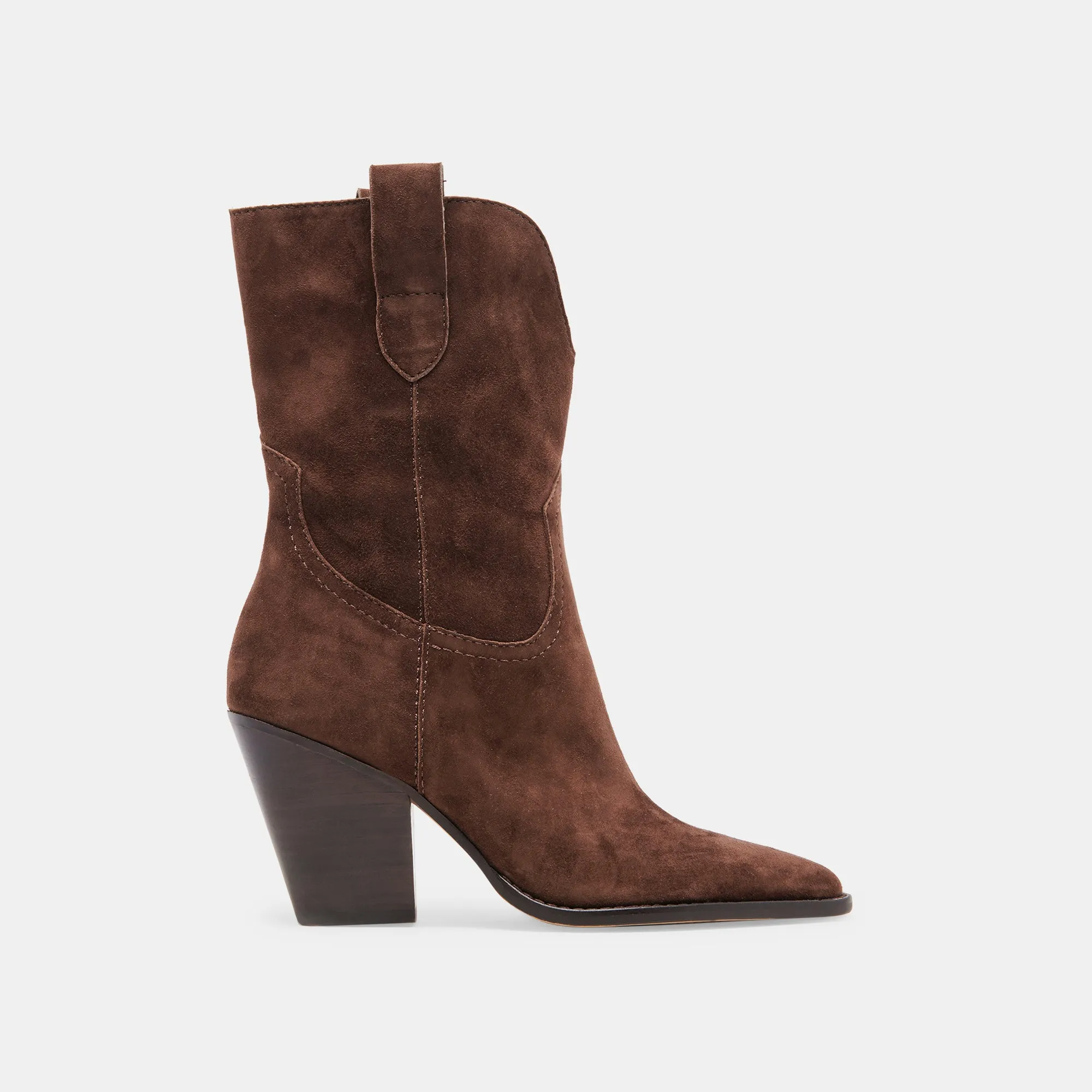 JESSEY BOOTS DK BROWN SUEDE Shock absorption