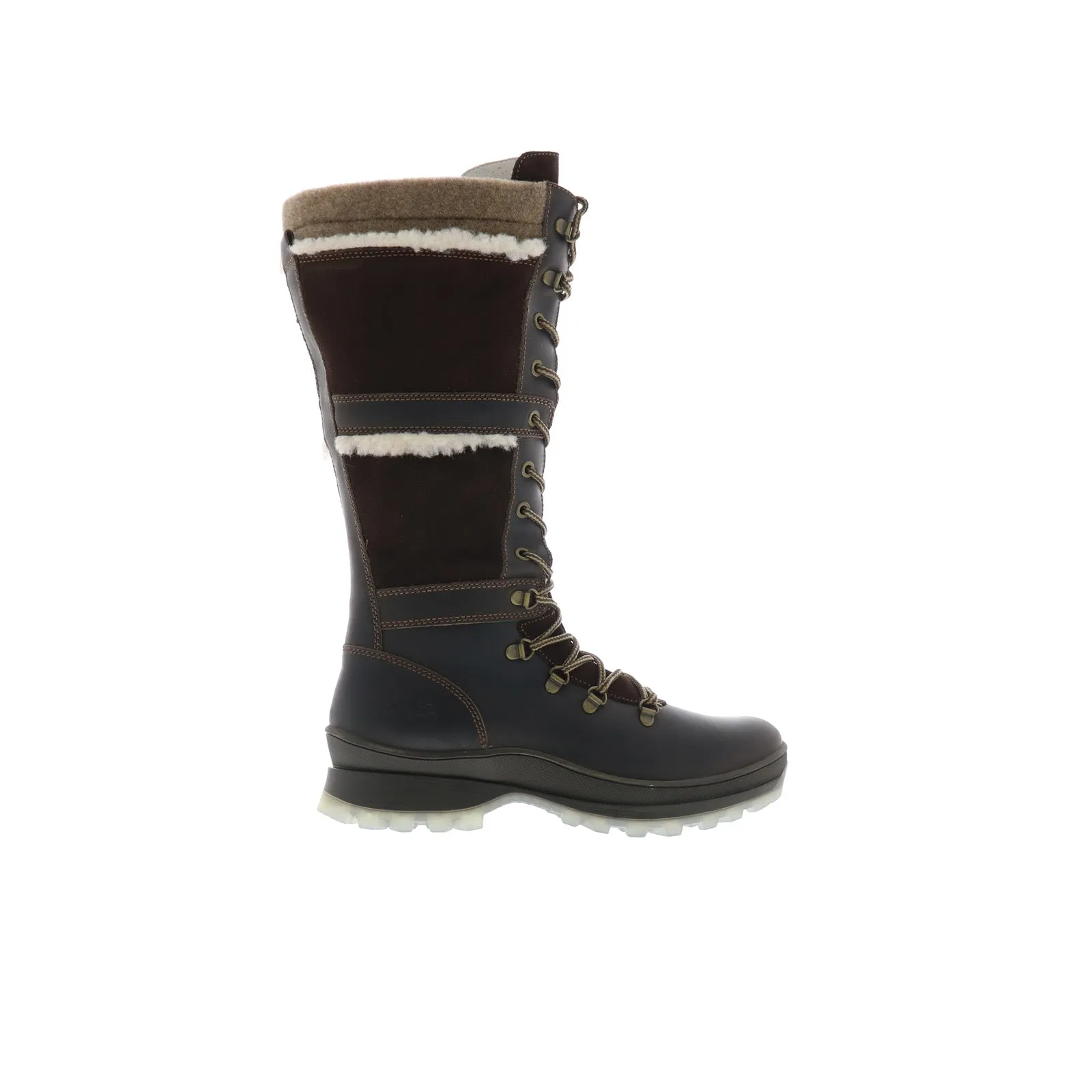 Comfortable Boots Ultimate Durability Bos. & Co. Daws Womens Brown Suede Lace Up Casual Dress Boots