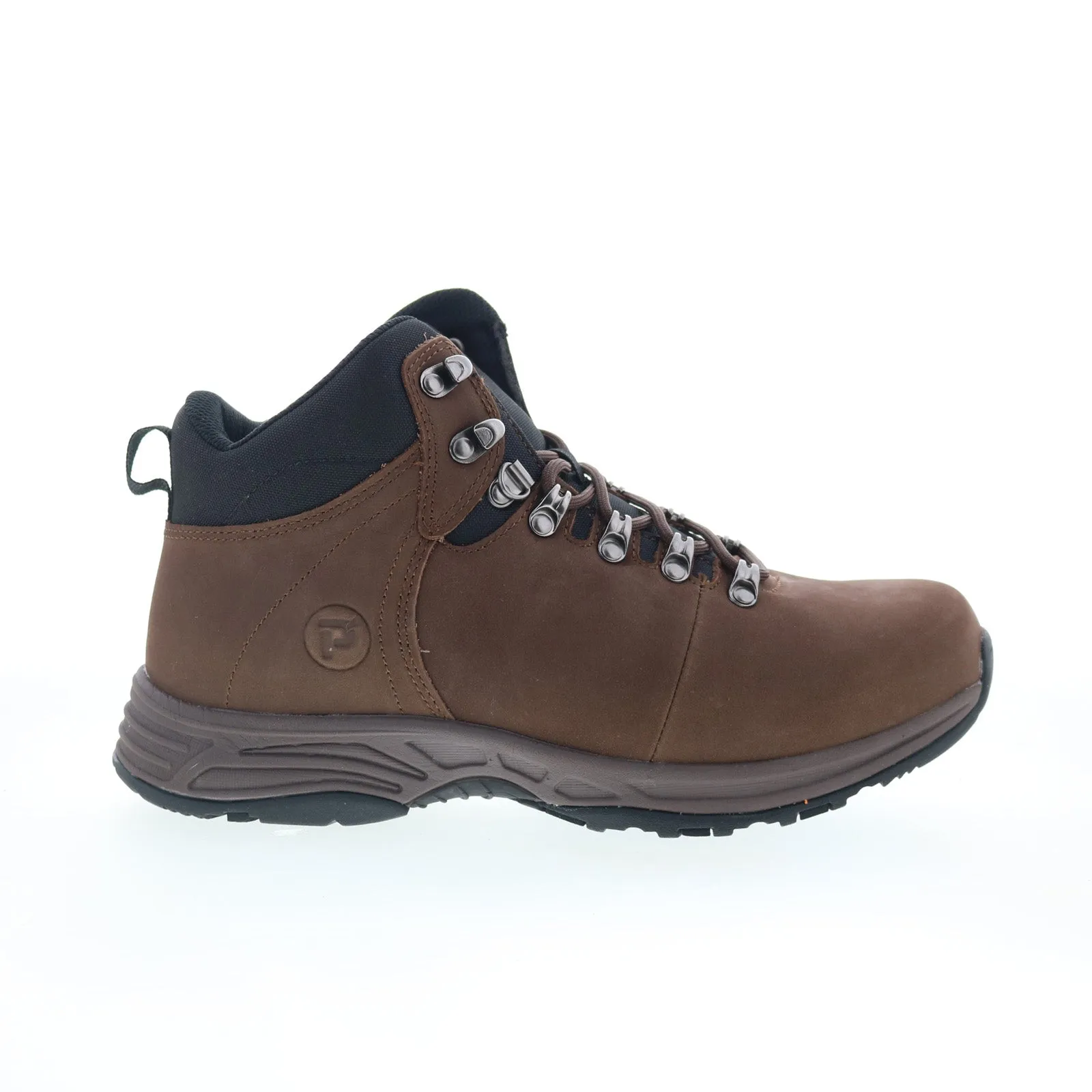 Propet Cody MBA002SBRN Mens Brown Extra Wide 3E Leather Hiking Boots Trendy Footwear Hard wearing