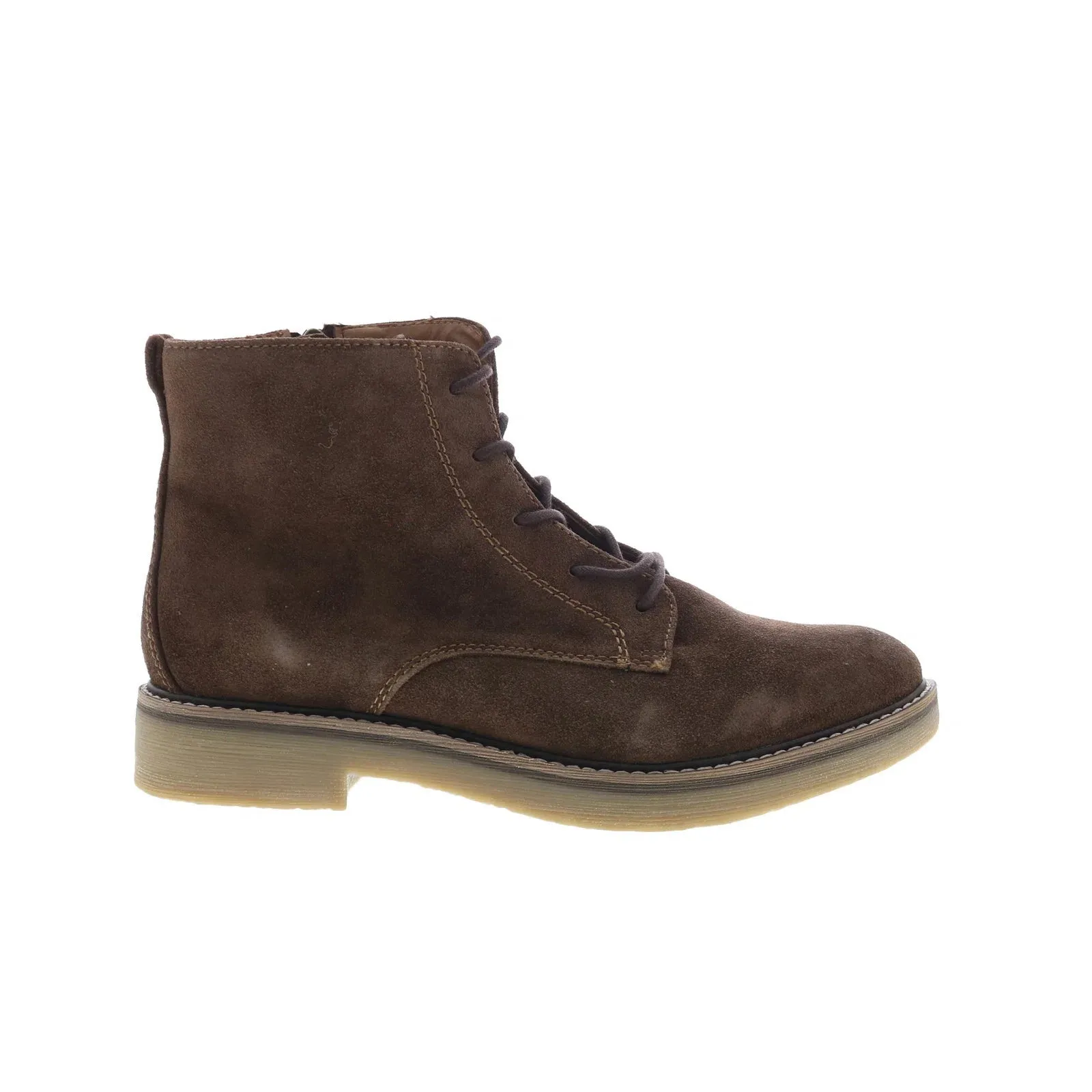 Comfortiva Resee CT0025520 Womens Brown Suede Zipper Casual Dress Boots All Day Wear