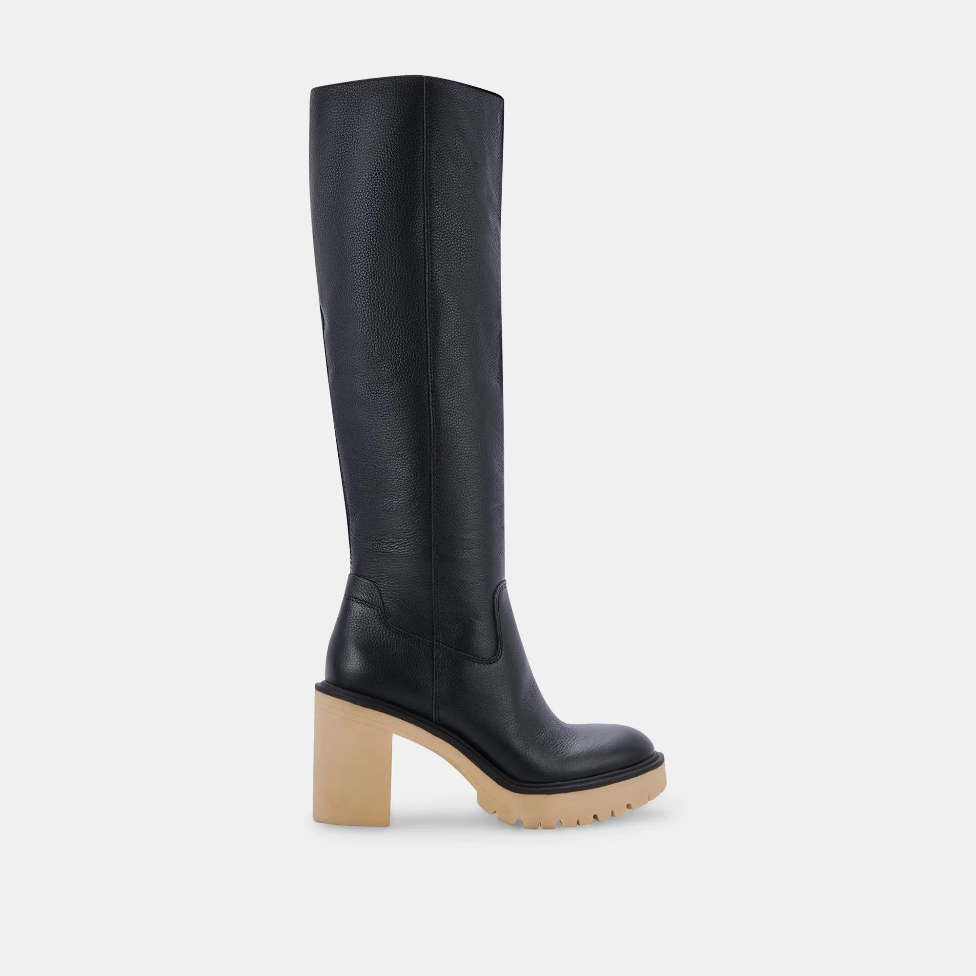 Travel Light CORRY H2O WIDE BOOTS BLACK LEATHER