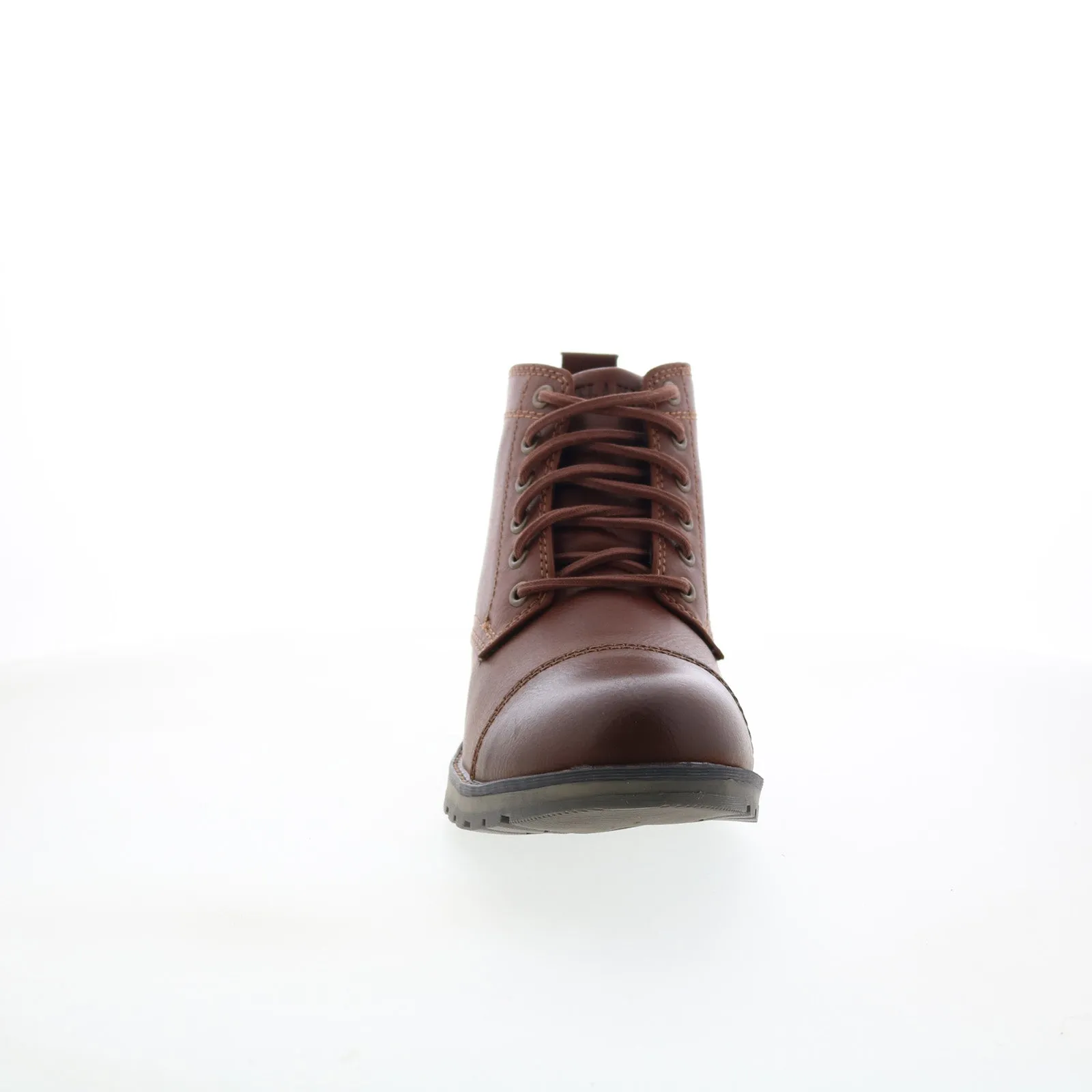 Frost Season Eastland Jason Cap Toe 7372-04 Mens Brown Synthetic Casual Dress Boots