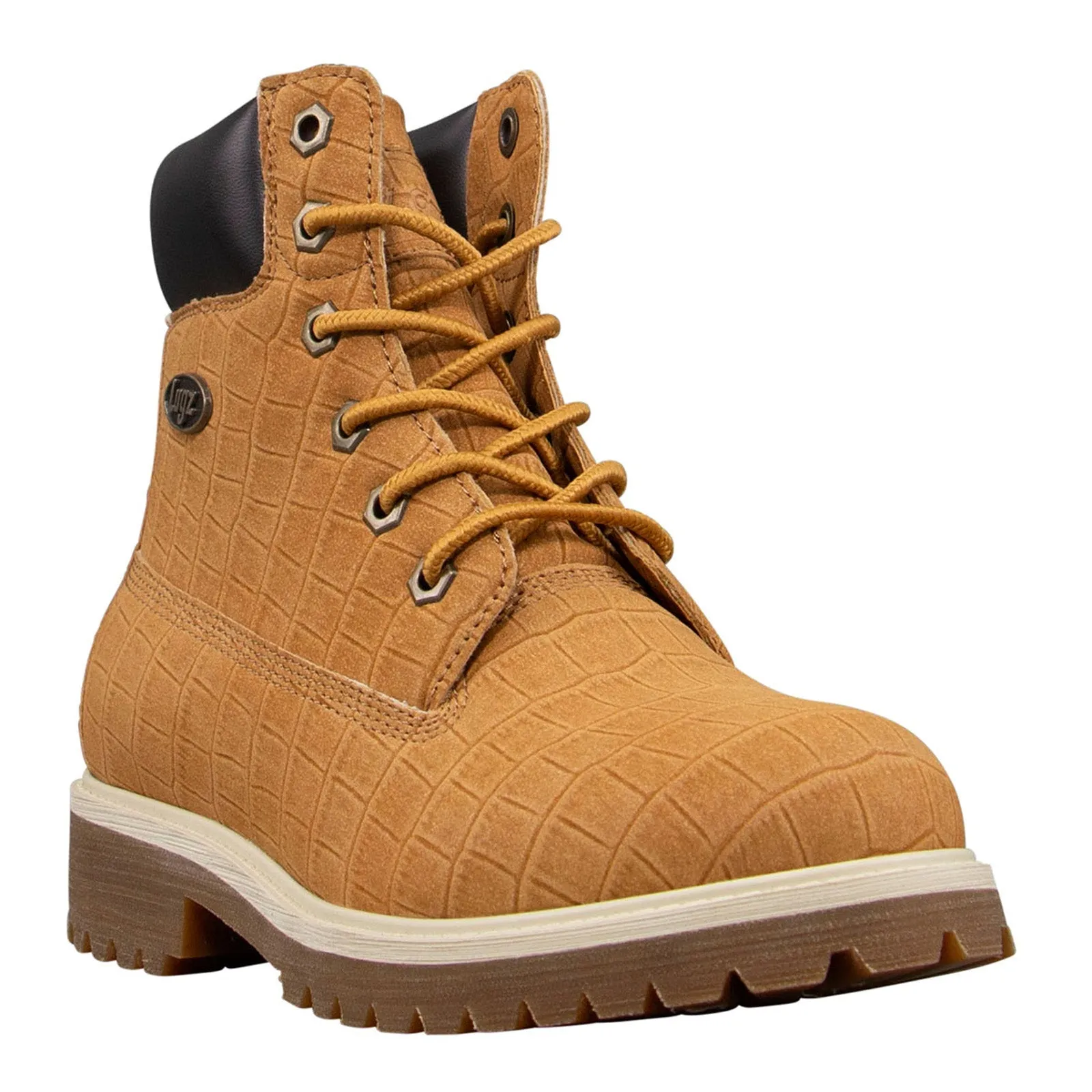 Anti Skid Lugz Convoy Croc WCNVYCE-747 Womens Brown Suede Casual Dress Boots