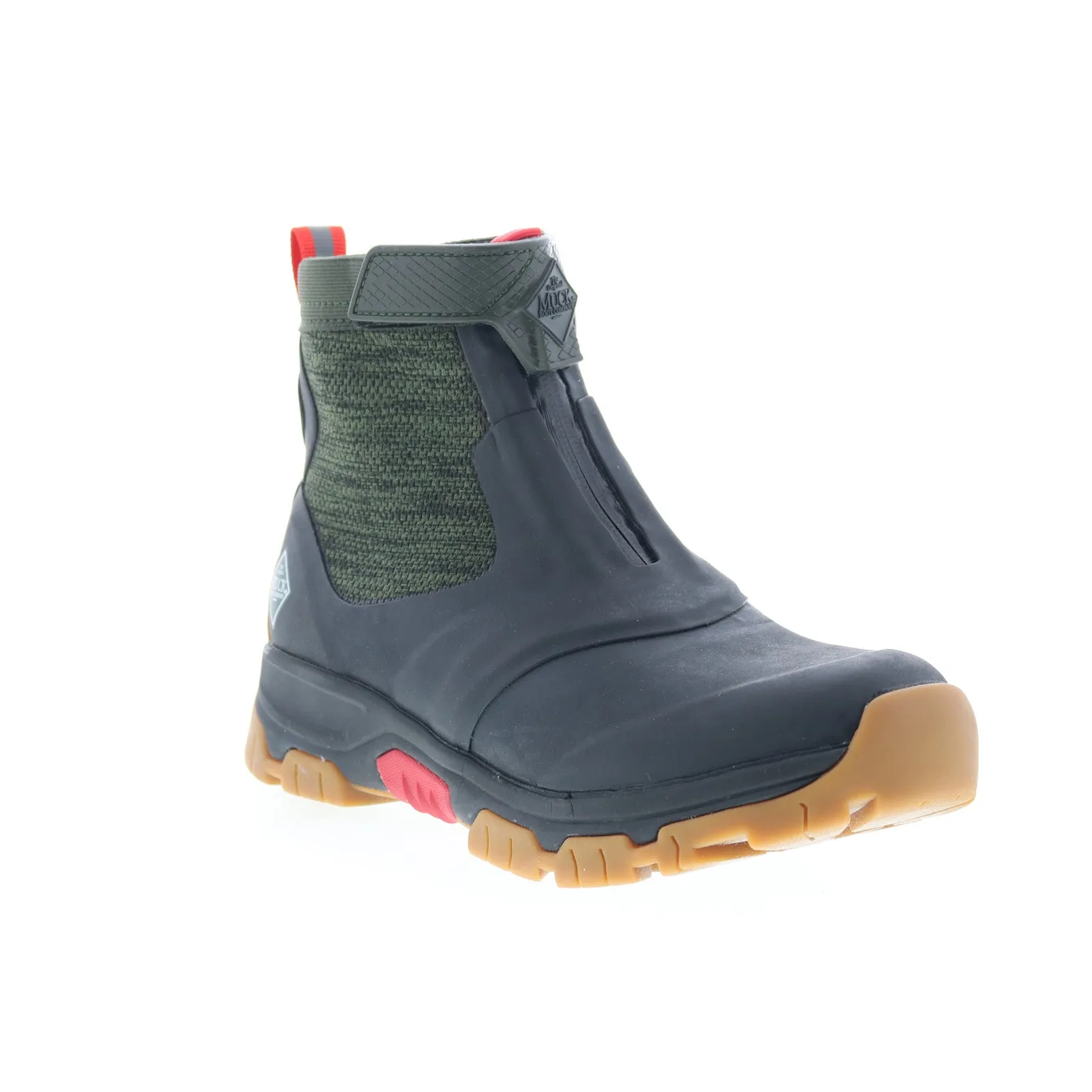 Leather Comfort Original Muck Apex Zip AXMZ001 Mens Black Synthetic Zipper Hiking Boots