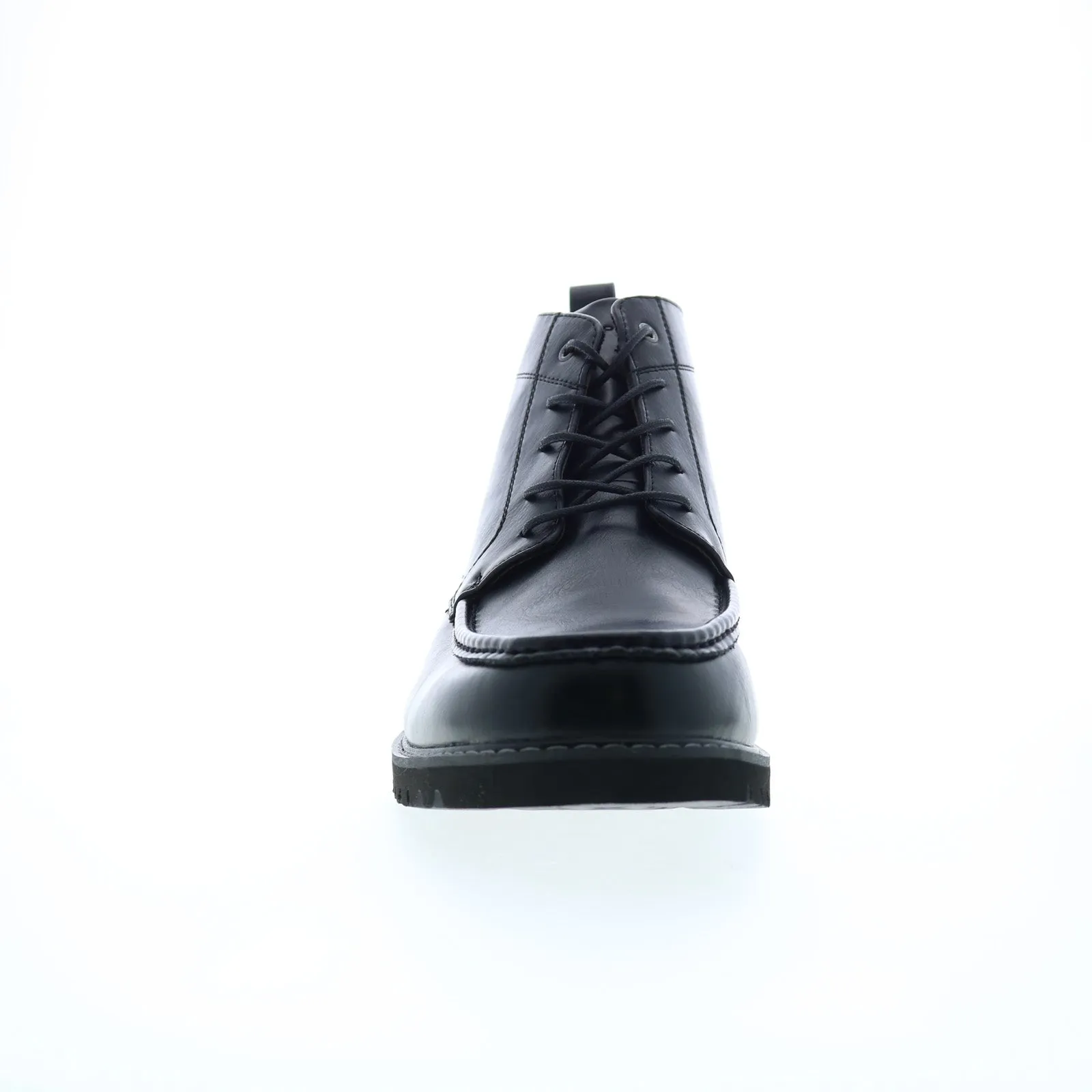 Rockport Kevan Boot CJ1573 Mens Black Synthetic Lace Up Casual Dress Boots Cushioned